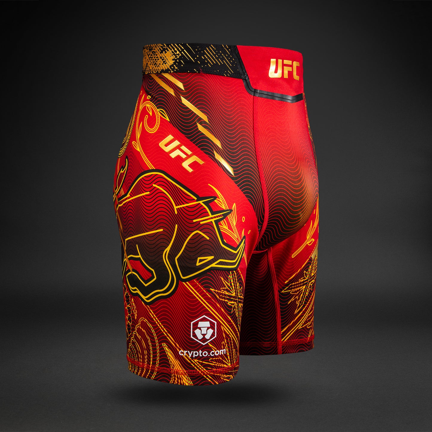 UFC Unrivaled by Venum Ilia Topuria Herren Vale Tudo Shorts - Rot