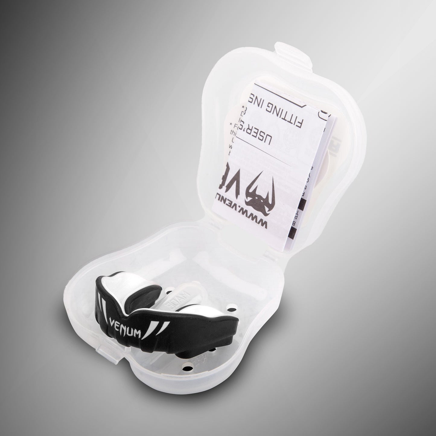 Venum Challenger Kids Mundschutz - Schwarz/Weiß