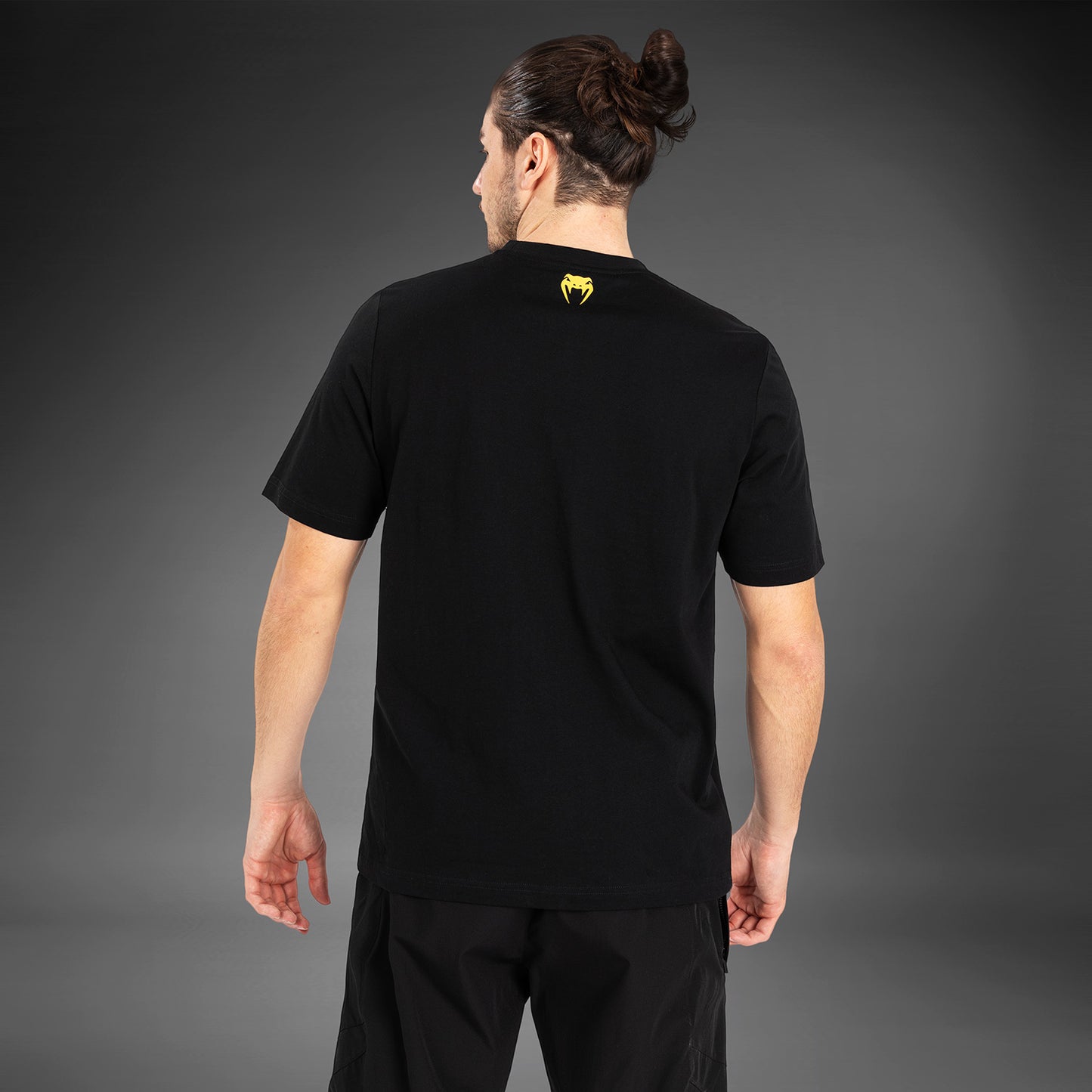 Venum Vertigo Kurzarm-T-Shirt für Männer - Schwarz/Gelb