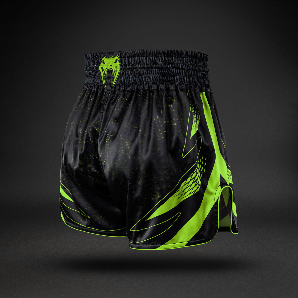 Venum Amazonia Reborn Muay-Thai-Shorts - Schwarz/Grün