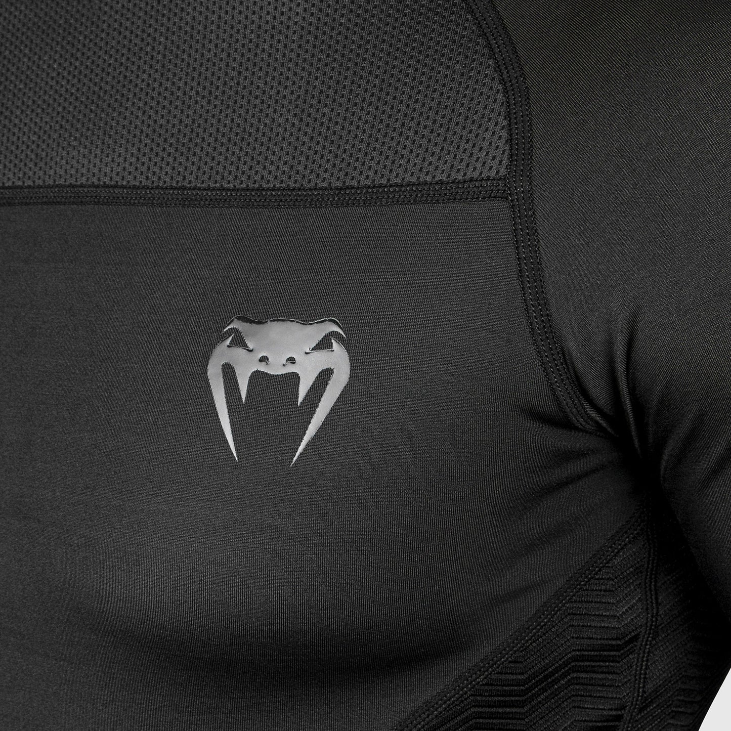 Rashguard Venum G-Fit - Kurzarm - Schwarz