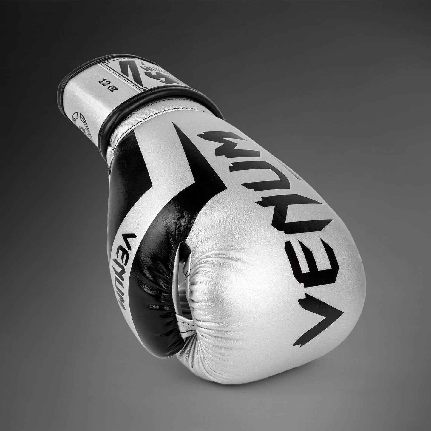 Venum Elite Boxhandschuhe - Silber/Schwarz