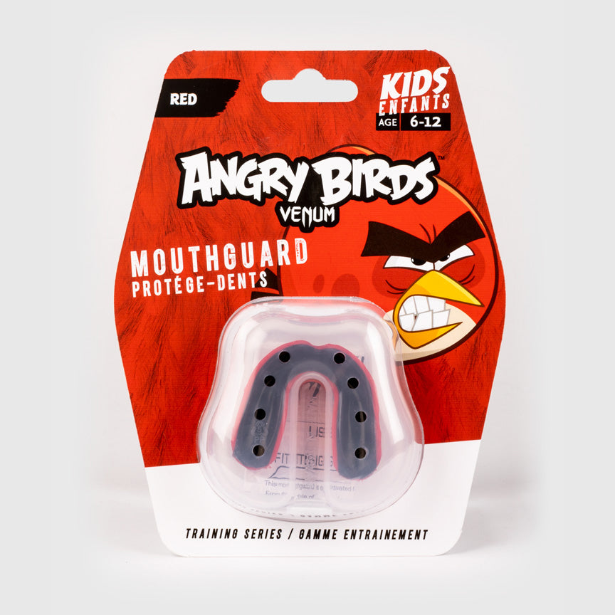 Venum Angry Birds Mundschutz – Für Kinder - Rot
