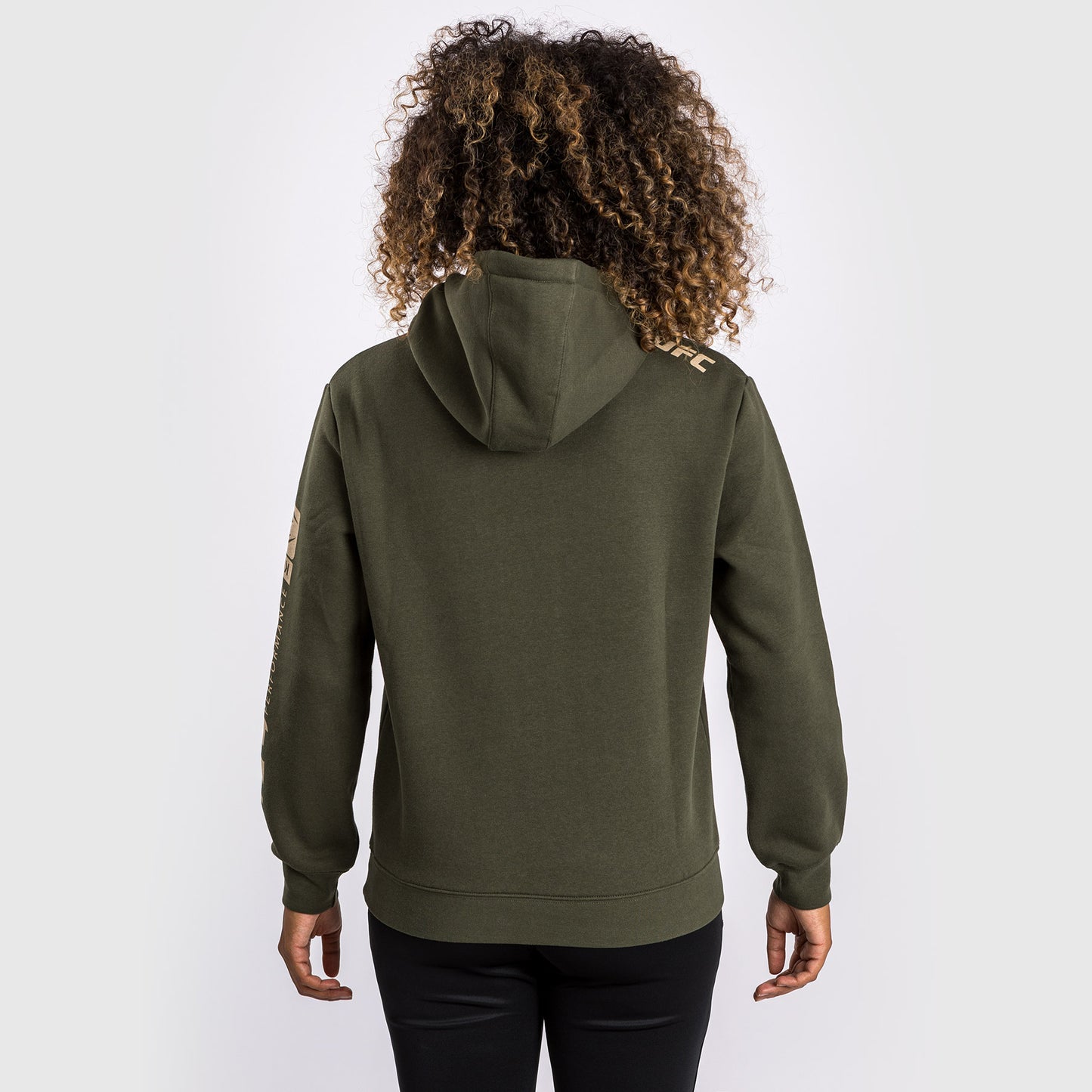 UFC Adrenaline by Venum Fight Week Damen Pullover Hoodie - Khaki