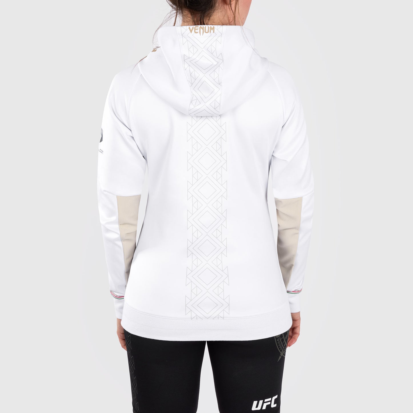 Noche UFC by VenumAuthenticr Fight Night Damen Walkout Hoodie - Weiß