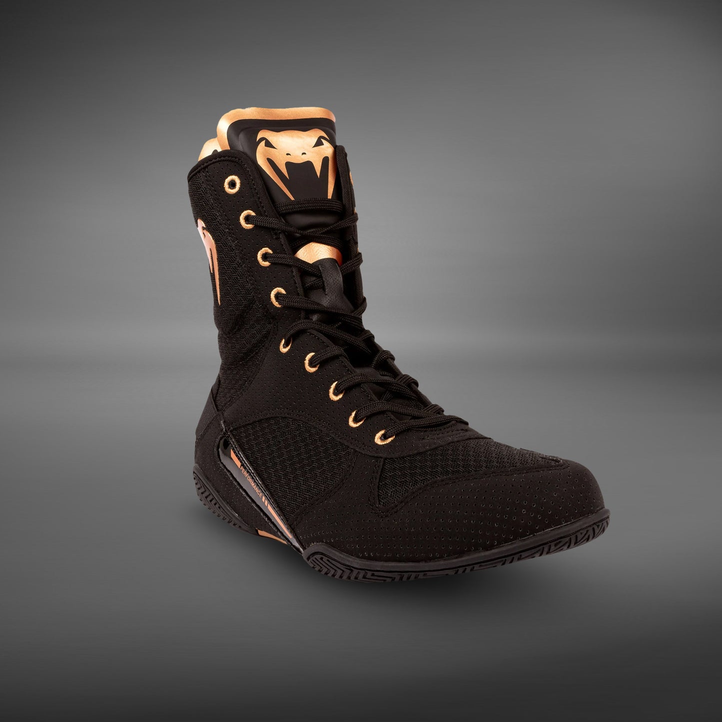 Elite Boxschuhe - Schwarz/Bronze