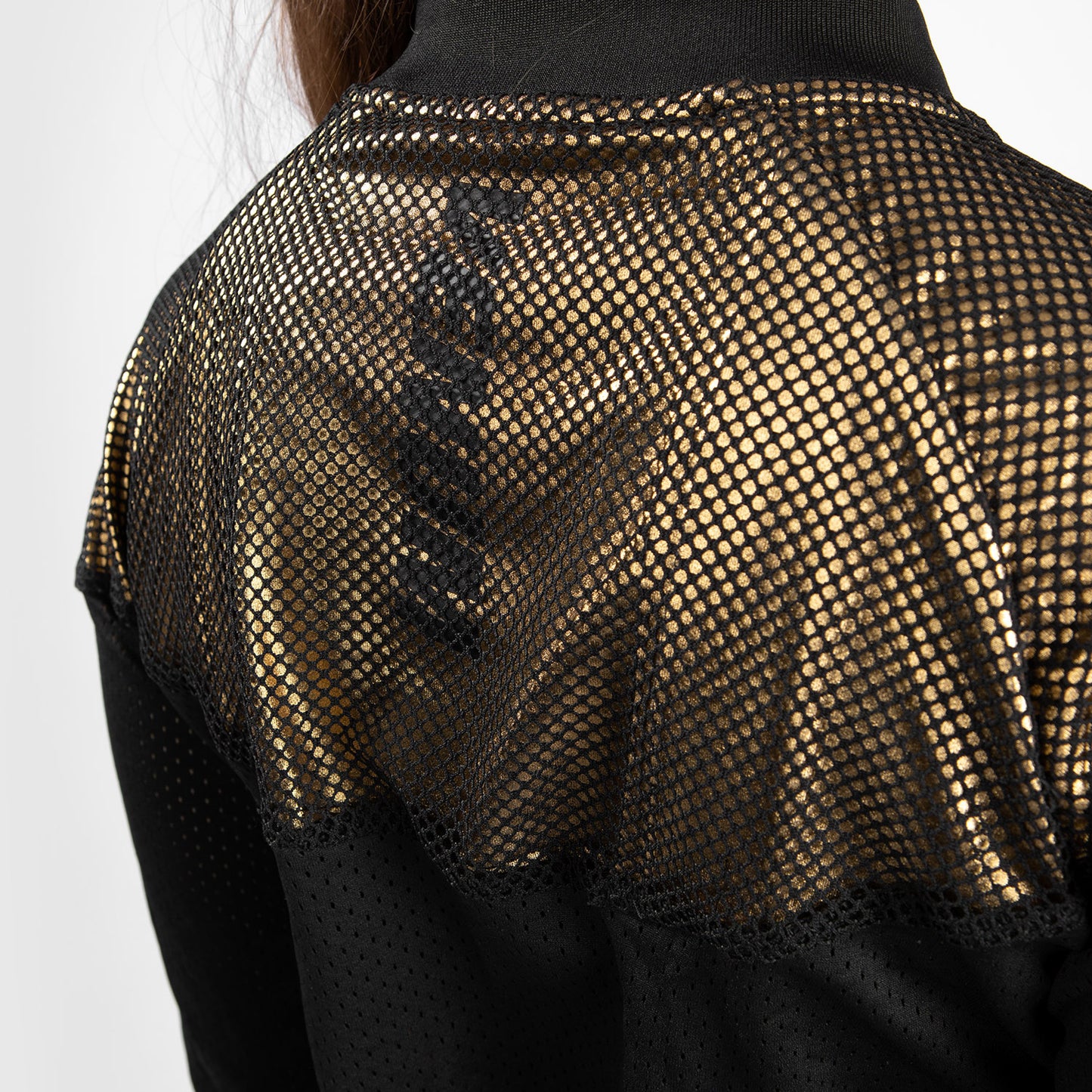 Venum Lightning Mesh Jacket – Für Damen – Schwarz/Gold