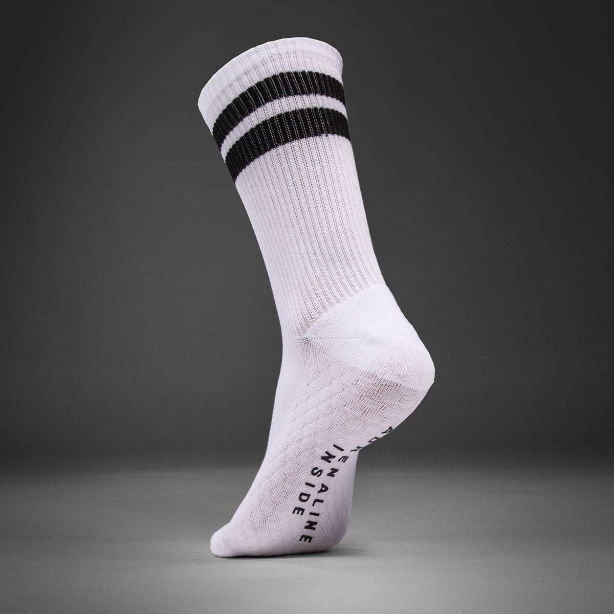 Venum Adrenaline Crew-Socken 3er-Pack - Weiß/Schwarz