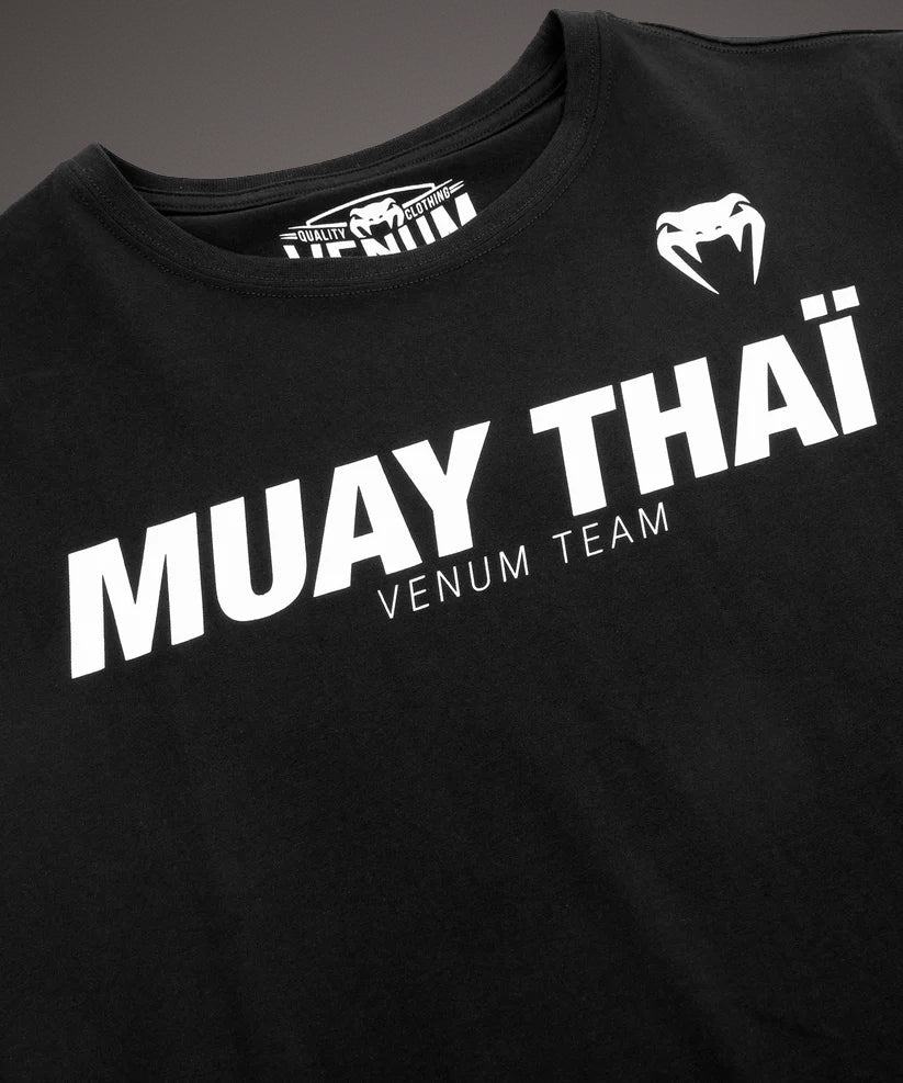 Venum Muay Thai VT T-Shirt - Schwarz/Weiß