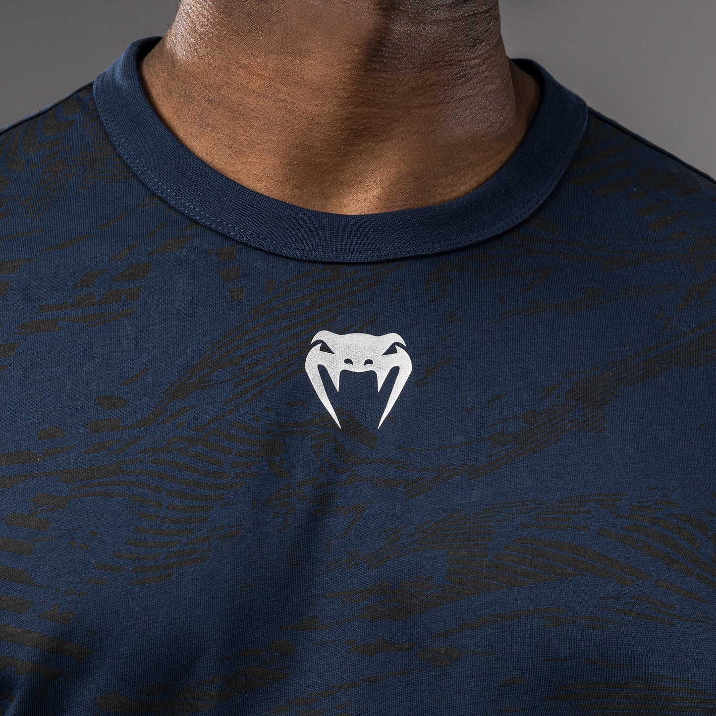 UFC Fusion by Venum Fight Week Herren Kurzarm T-Shirt - Ozeanisches Blau