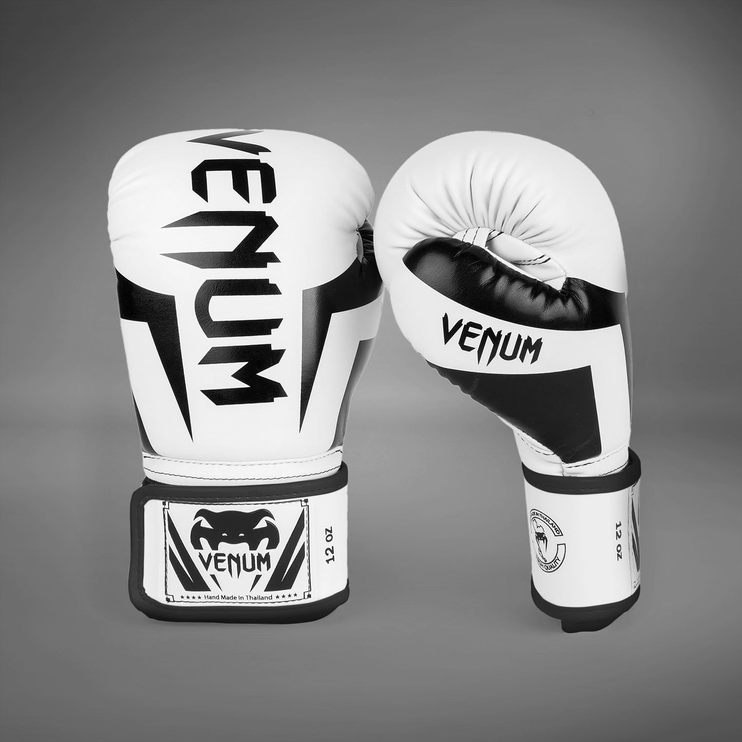Venum Elite Boxhandschuhe - Weiß/Schwarz