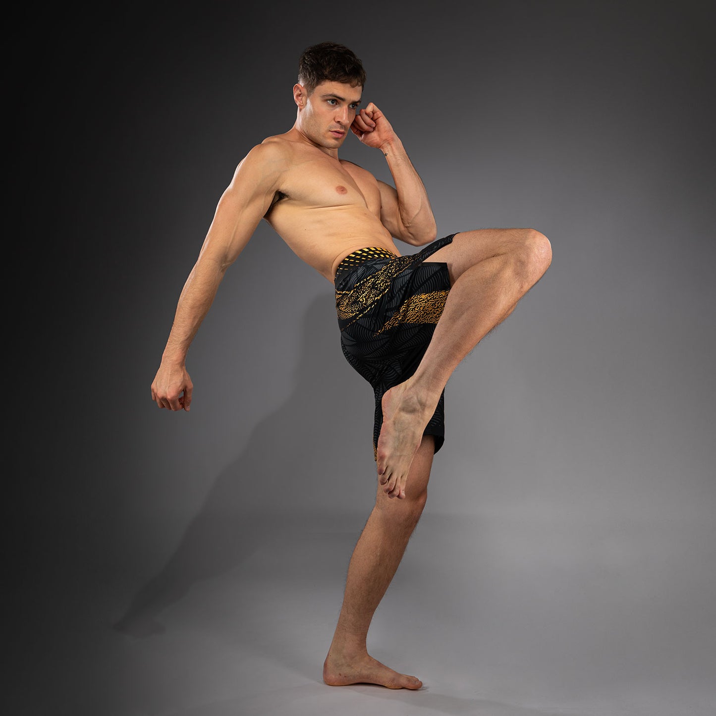 UFC Zenith by Venum Authentic Fight Night Lange Passform Fight Short Herren Personalisiert - Champion