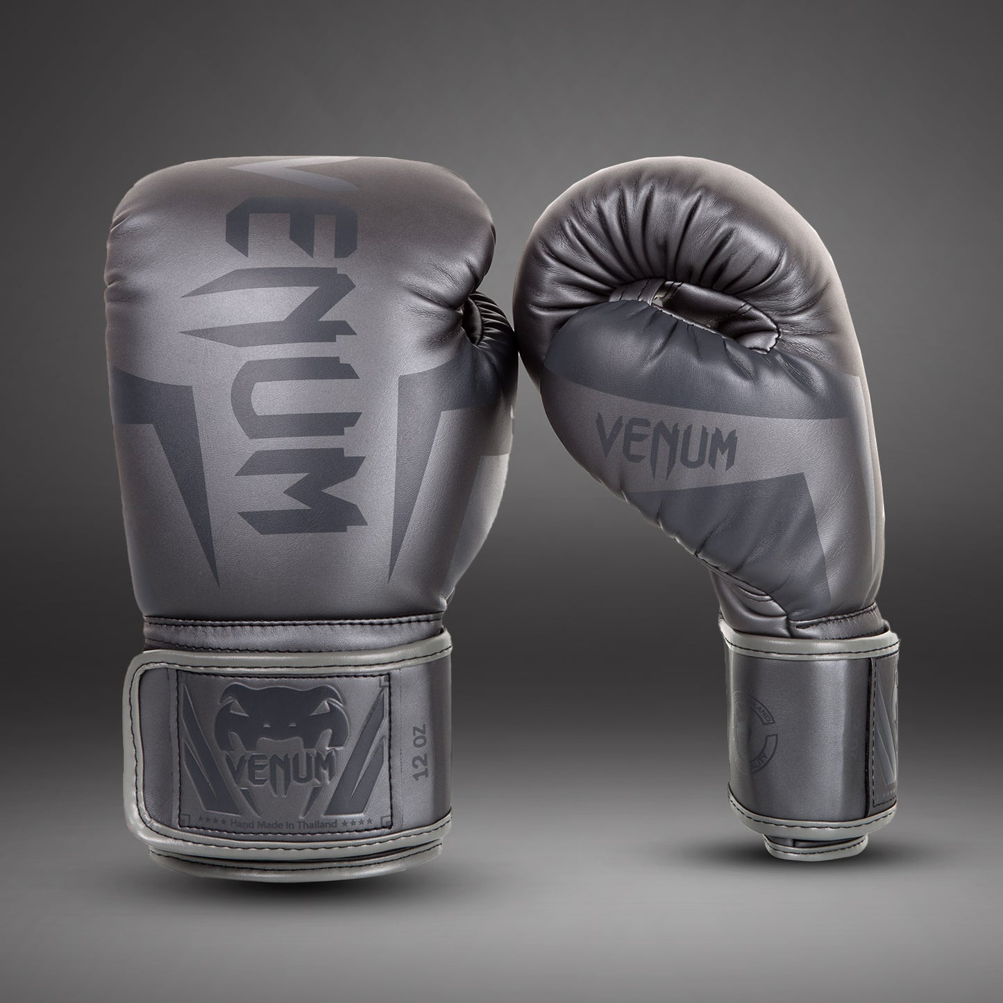 Venum Elite Boxhandschuhe - Grau/Grau