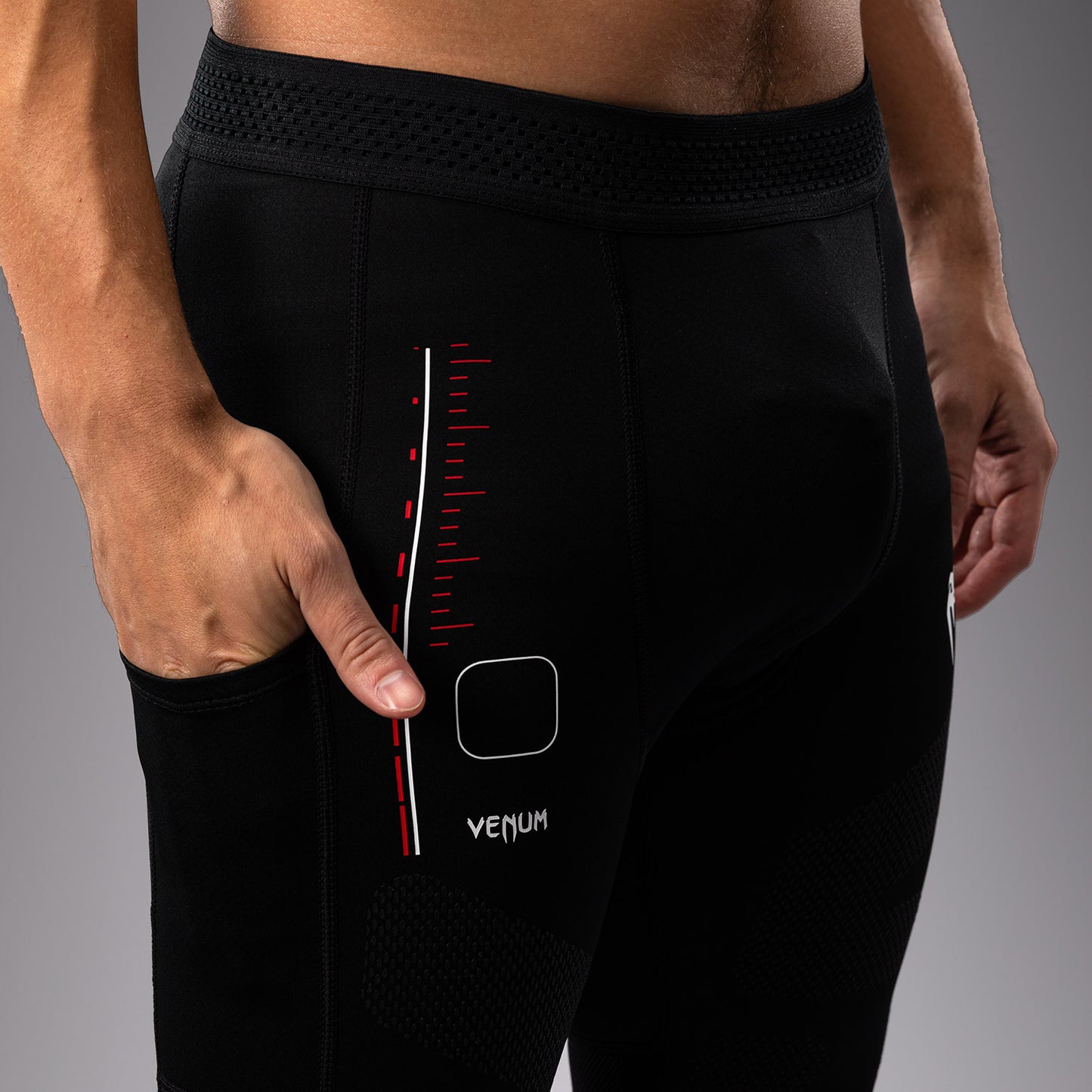 Venum Tactical XT Strümpfe - schwarz/feuerrot