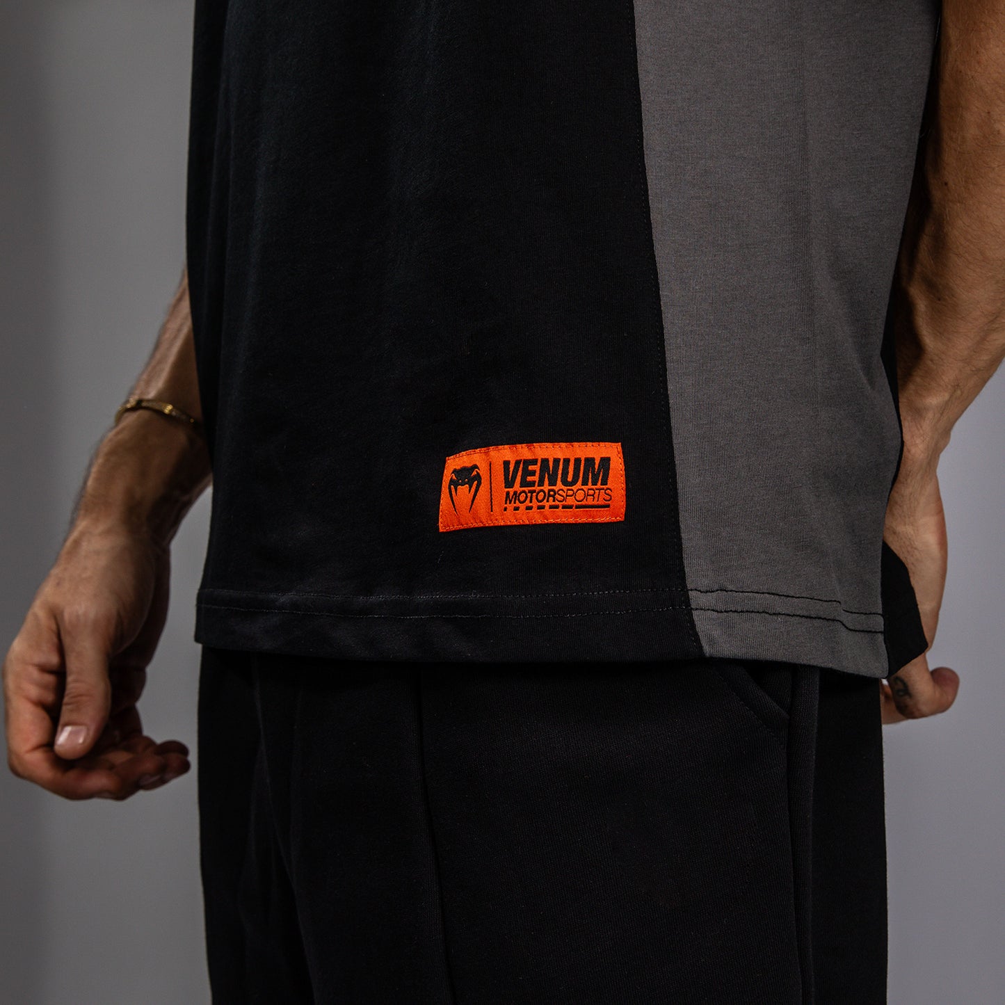 Venum Motorsport T-Shirt - Tiefschwarz