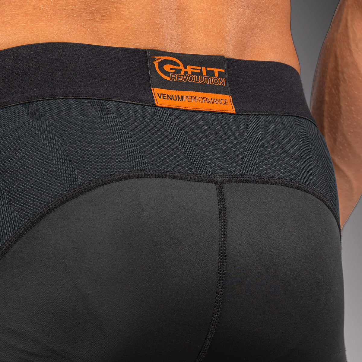 Venum G-Fit Revolution Vale-Tudo-Shorts - Schwarz/Kupfer