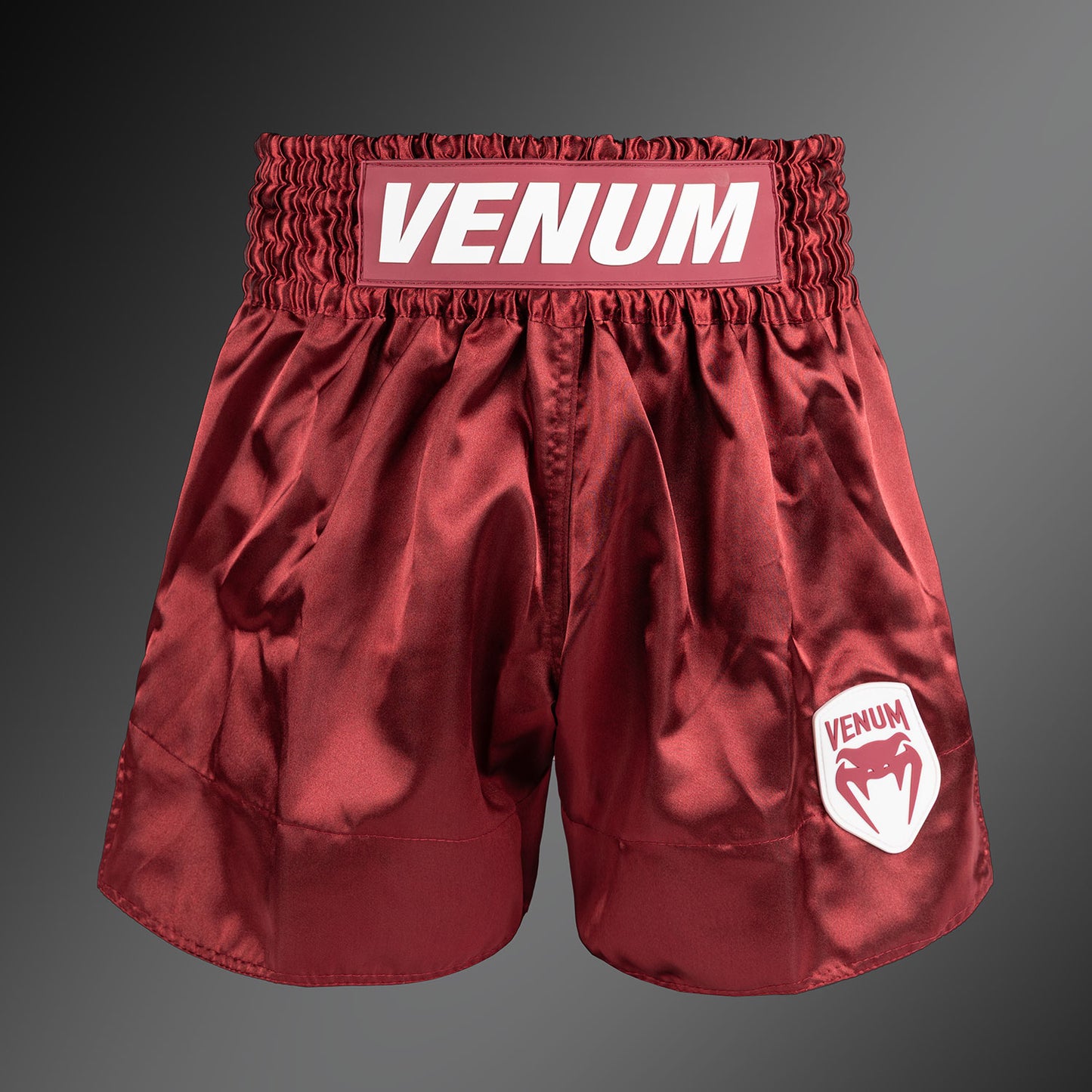 Venum Classic Evo Muay Thai Shorts – Burgunder