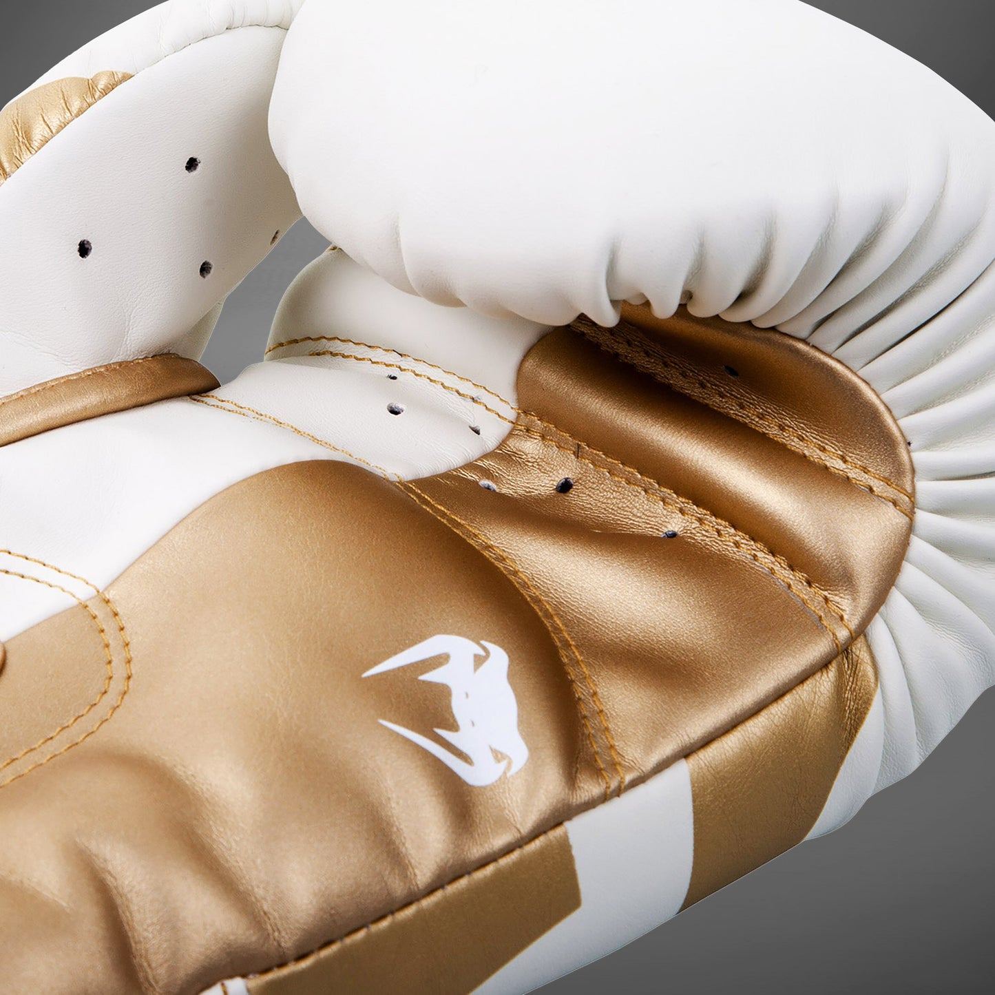 Venum Elite Boxhandschuhe - Weiß/Gold