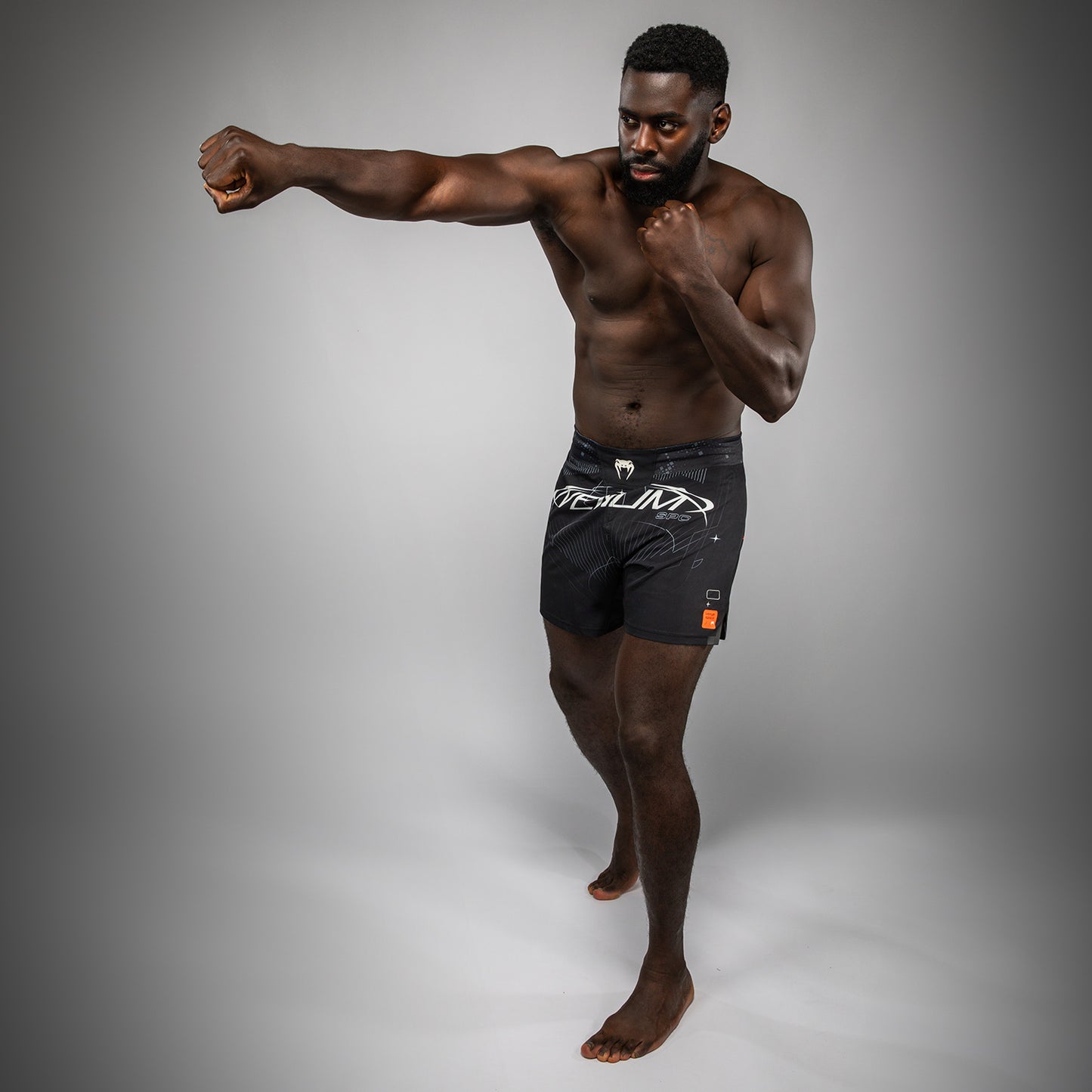 Venum Eclipse Fight Shorts – Schwarz/Ivory