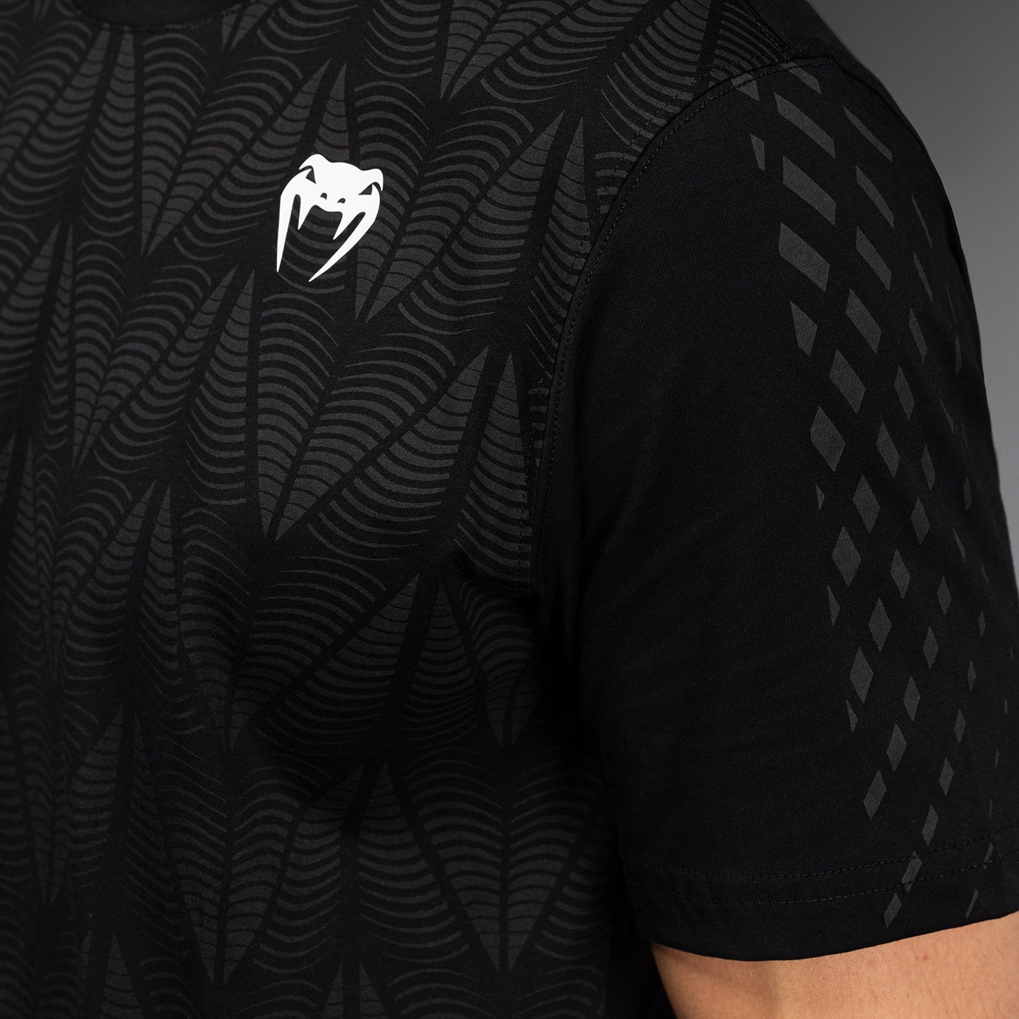 UFC Zenith by Venum Replica T-Shirt Herren - Schwarz