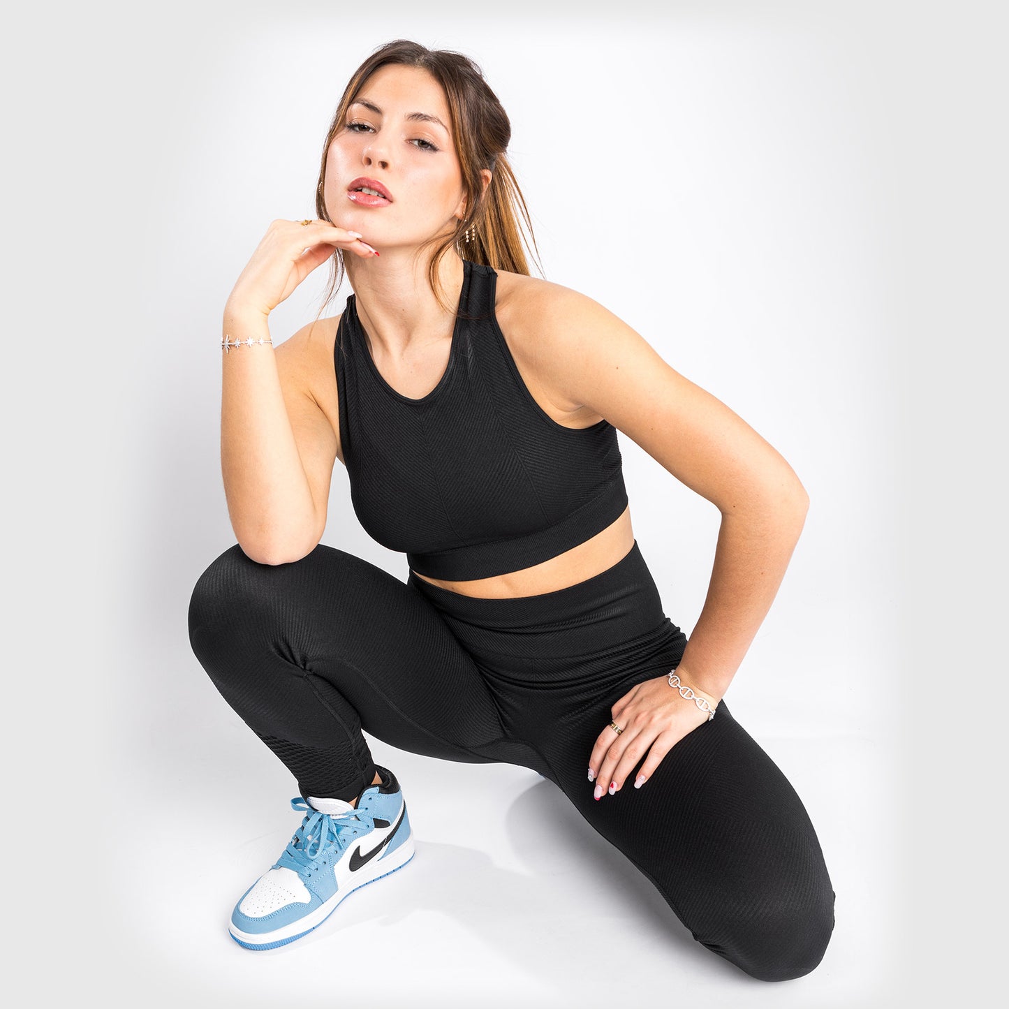 Venum Sparring Seamless Leggings - Schwarz