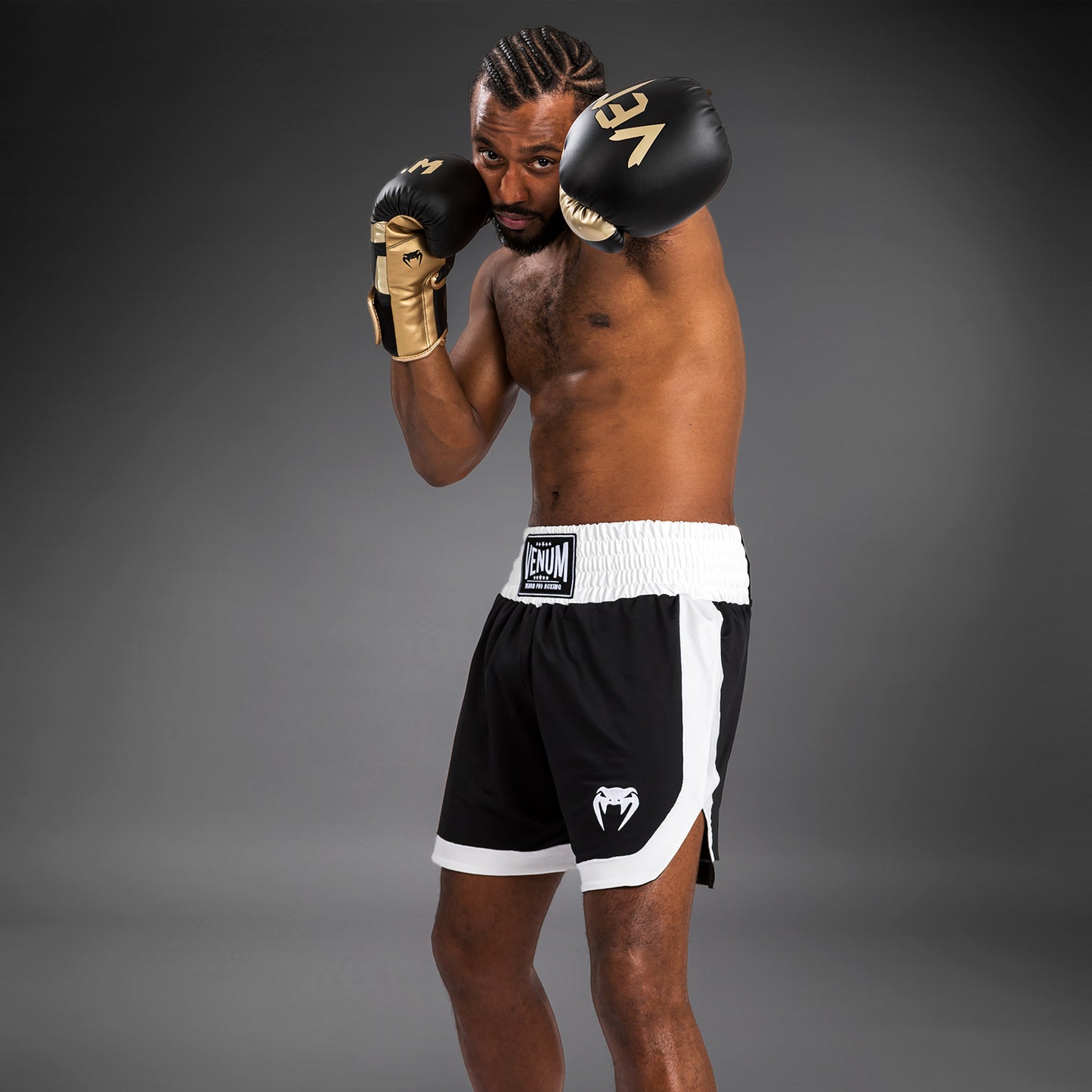 Venum Classic Boxing Shorts - Schwarz/Weiß