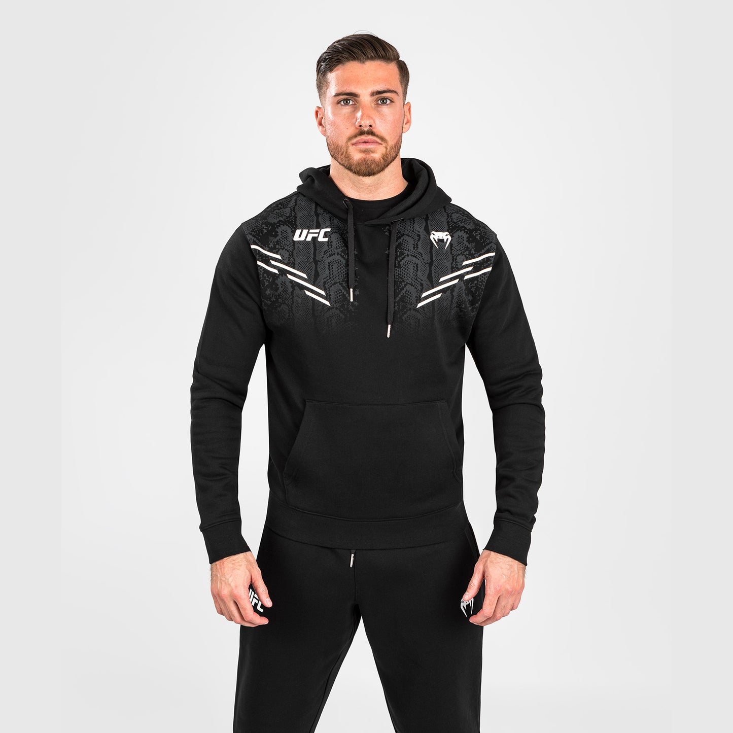 UFC Adrenaline by Venum Replica Herren Pullover Hoodie - Schwarz