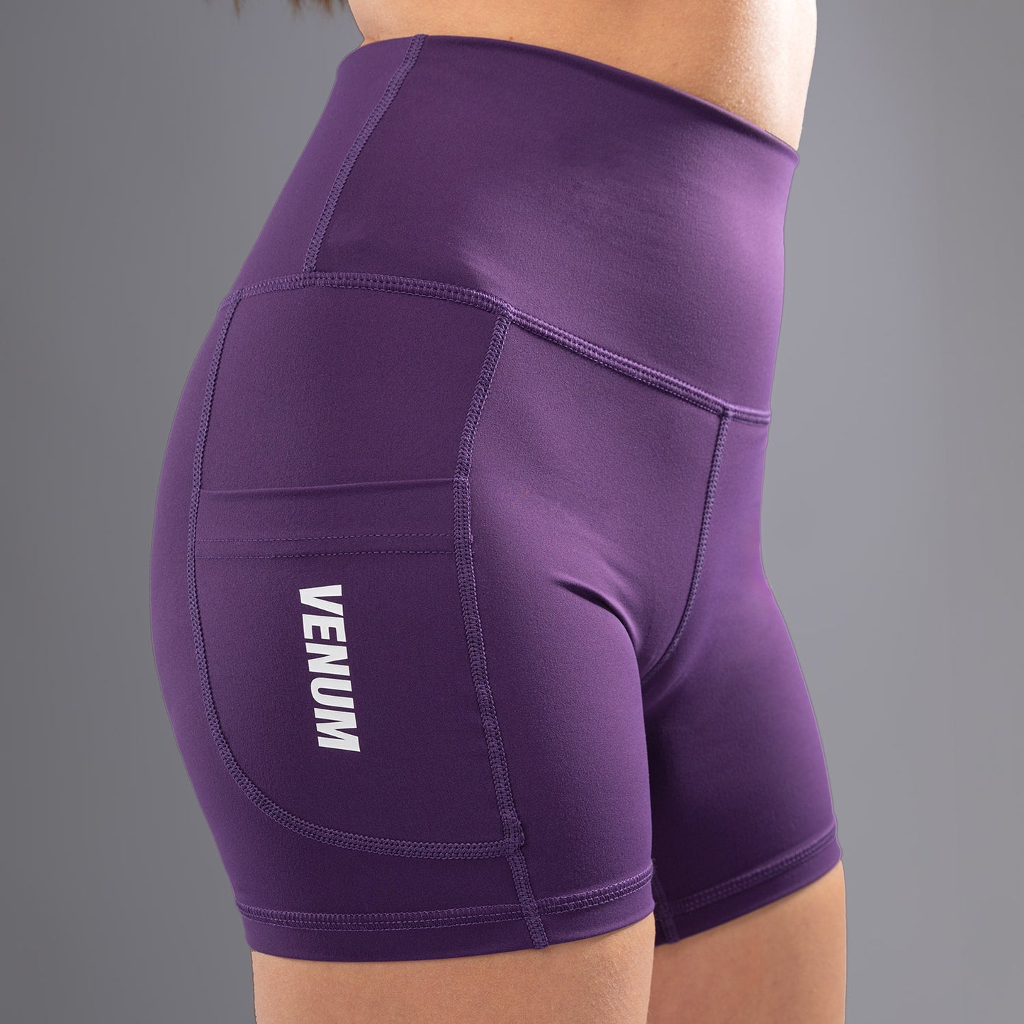 Venum Essential Damen Fahrradhosen - Dunkelviolett