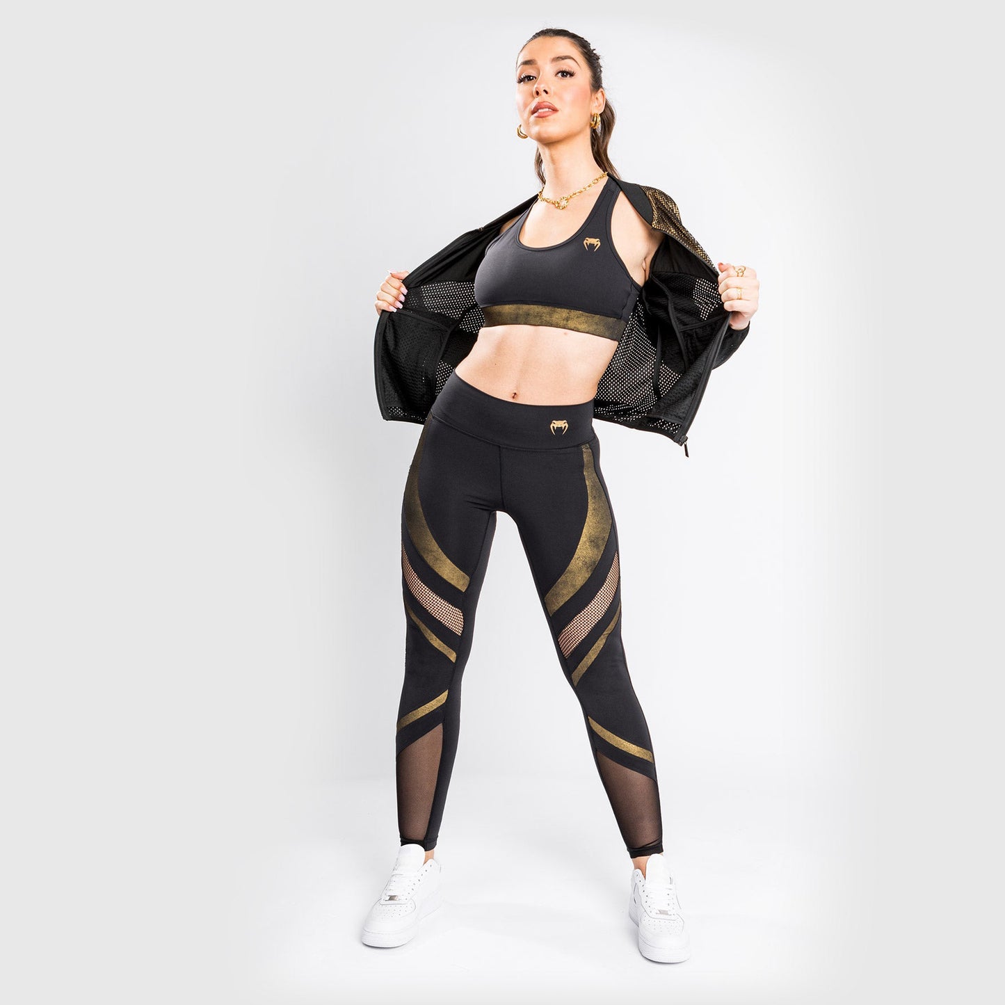 Venum Lightning 7/8 Leggings – Schwarz/Gold