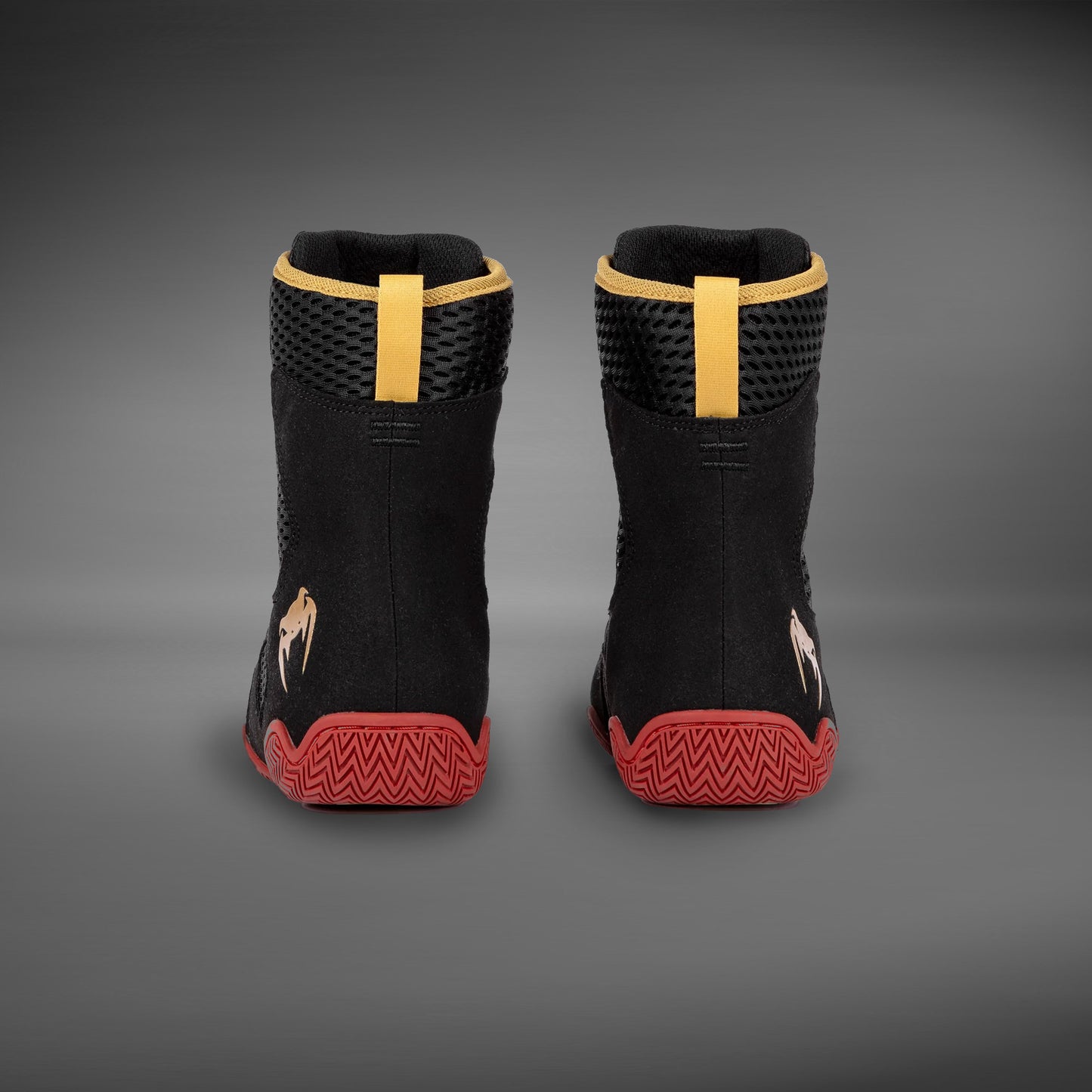 Venum Contender Boxing Schuhe - Schwarz/Gold/Rot