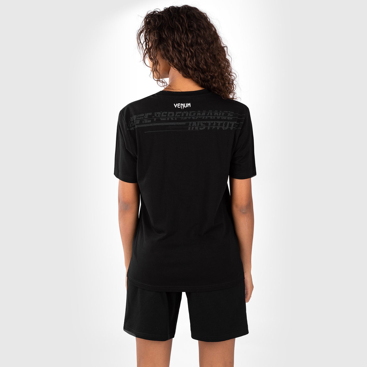 UFC Venum Performance Institute 2.0 Damen T-Shirt - Schwarz/Rot