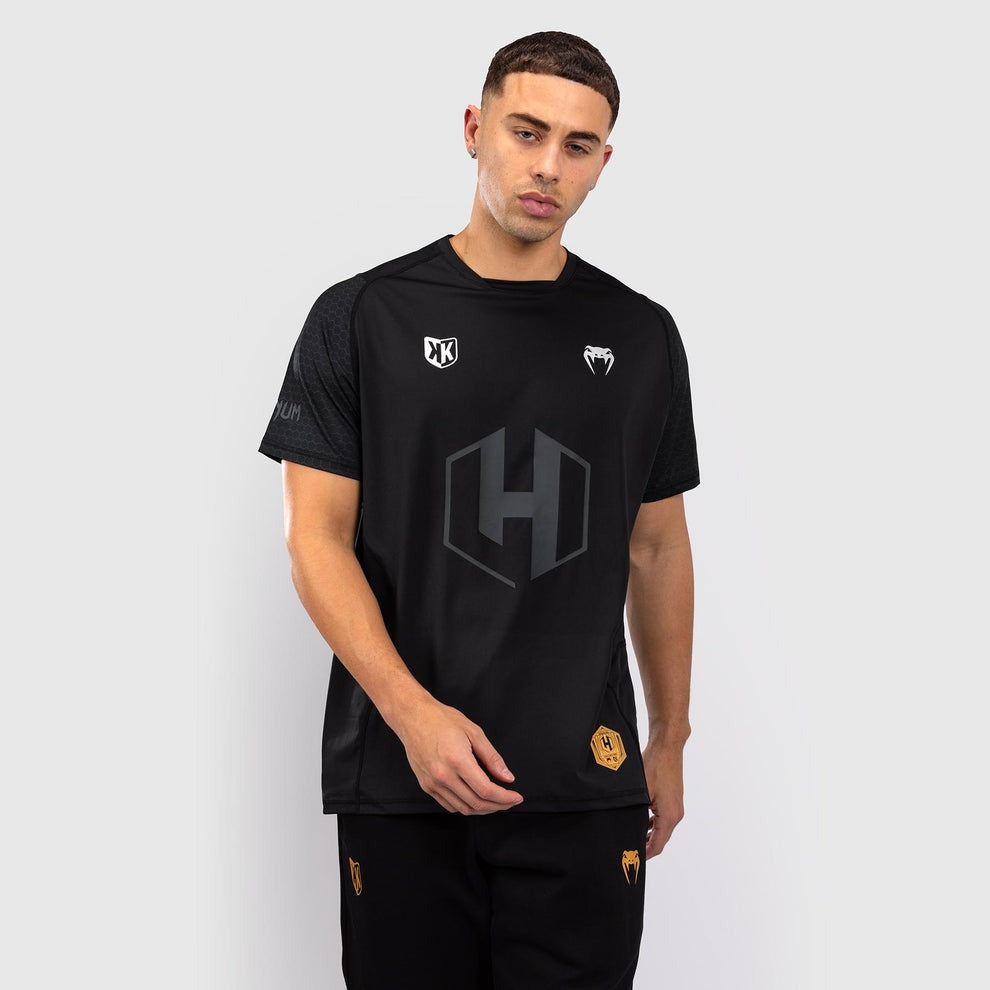 Foot Korner x Venum Hexagon MMA T-Shirt - Schwarz/Silber