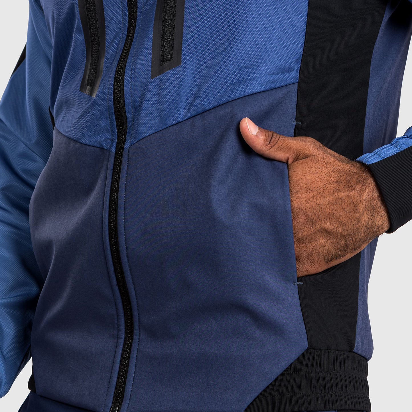 Venum Laser 3.0 Trainingsjacke - Schwarz/Blau