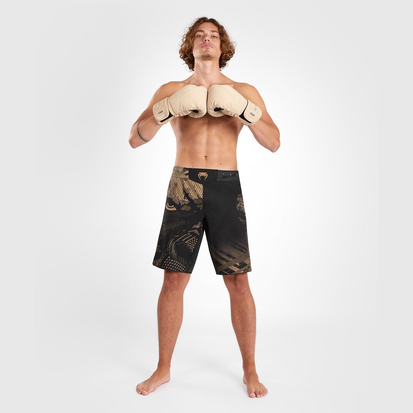 Venum Gorilla Jungle Kampfshorts - Schwarz/Sand