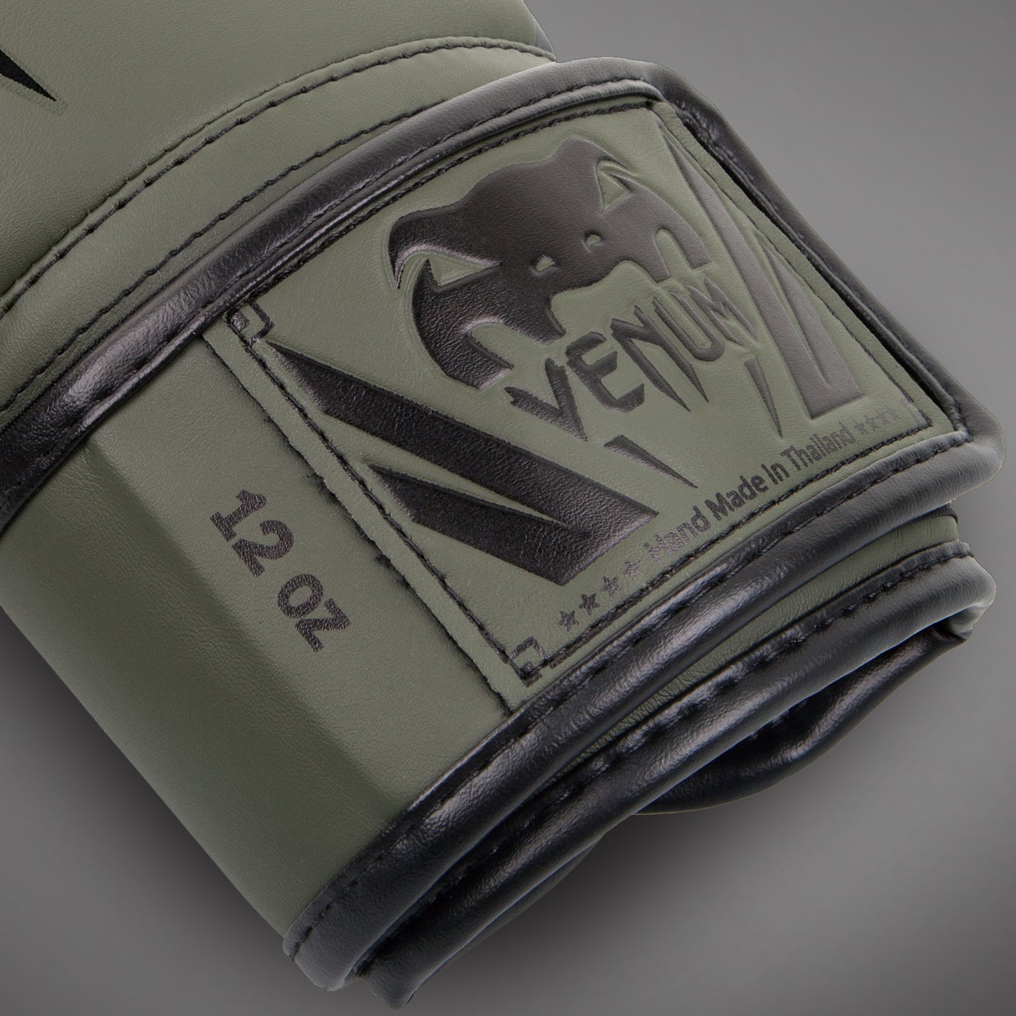 Venum Elite Boxhandschuhe - Khaki/Schwarz