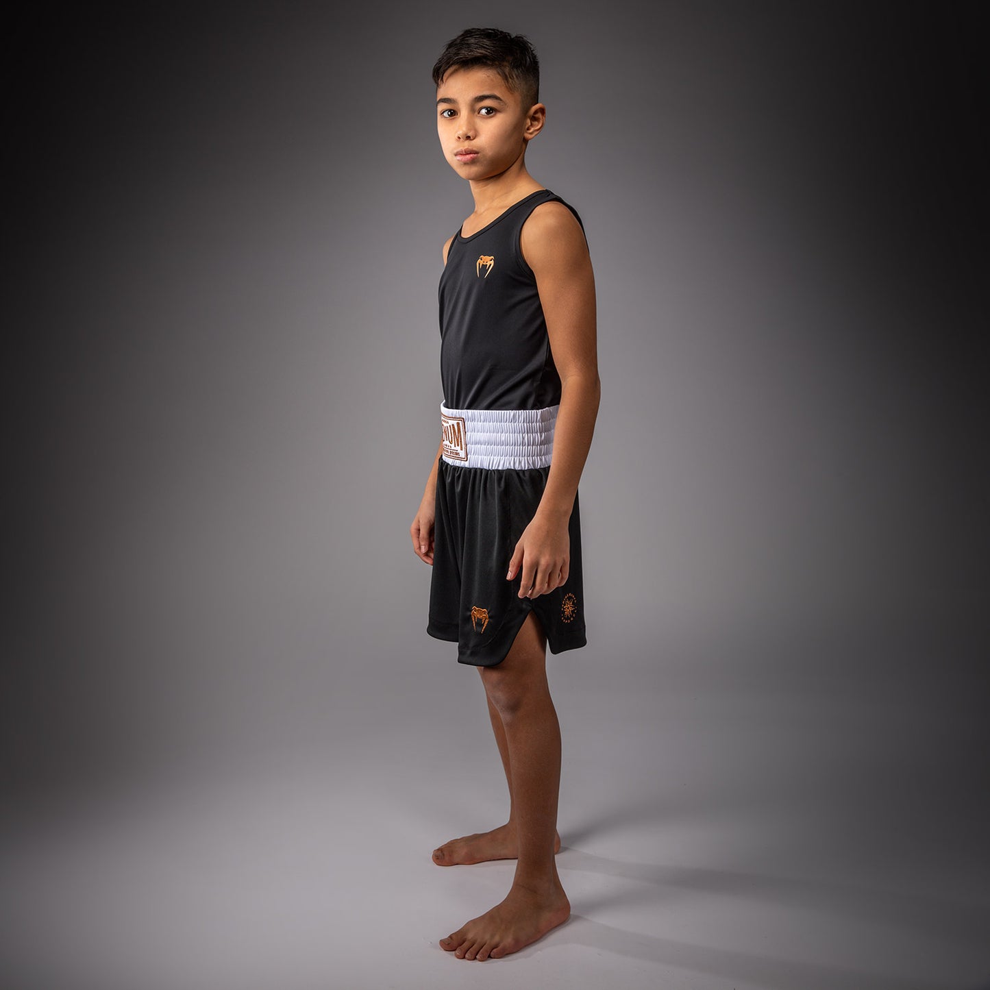 Venum Classic Boxshorts Für Kinder – Schwarz/Gold