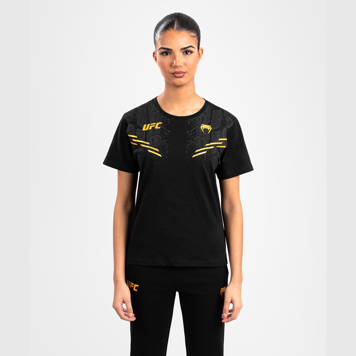 UFC Adrenaline by Venum Replica Kurzärmeliges Frauen-T-Shirt - Champion
