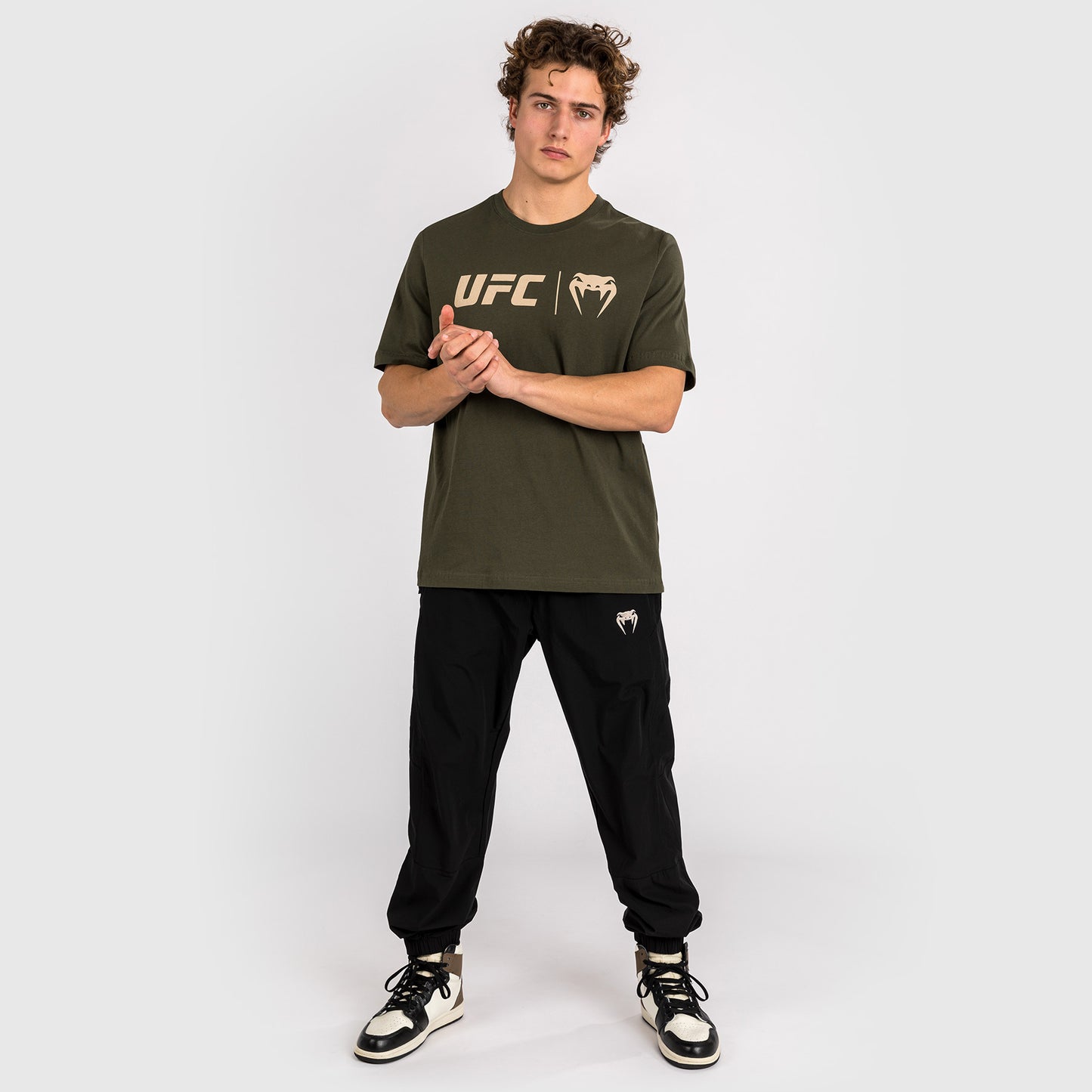 UFC Venum Classic T-Shirt - Khaki/Bronze