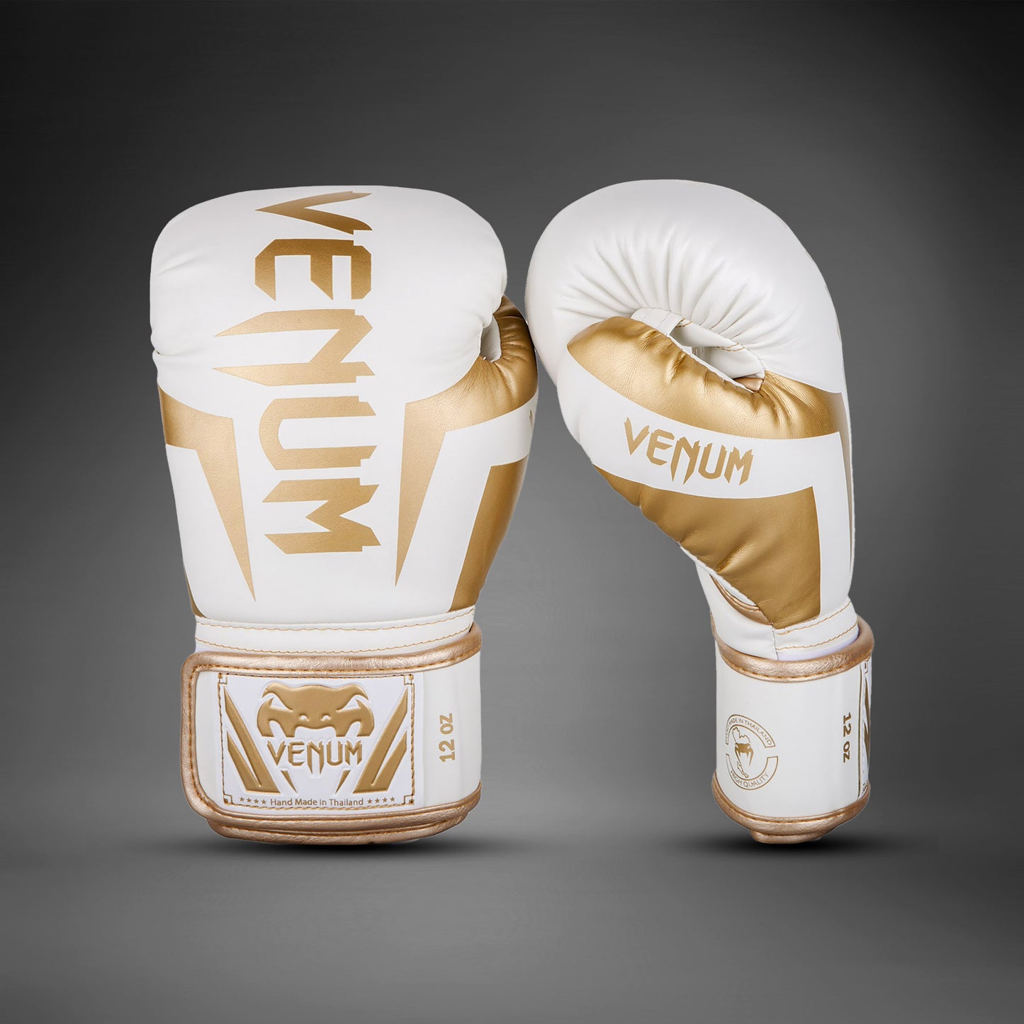 Venum Elite Boxhandschuhe - Weiß/Gold