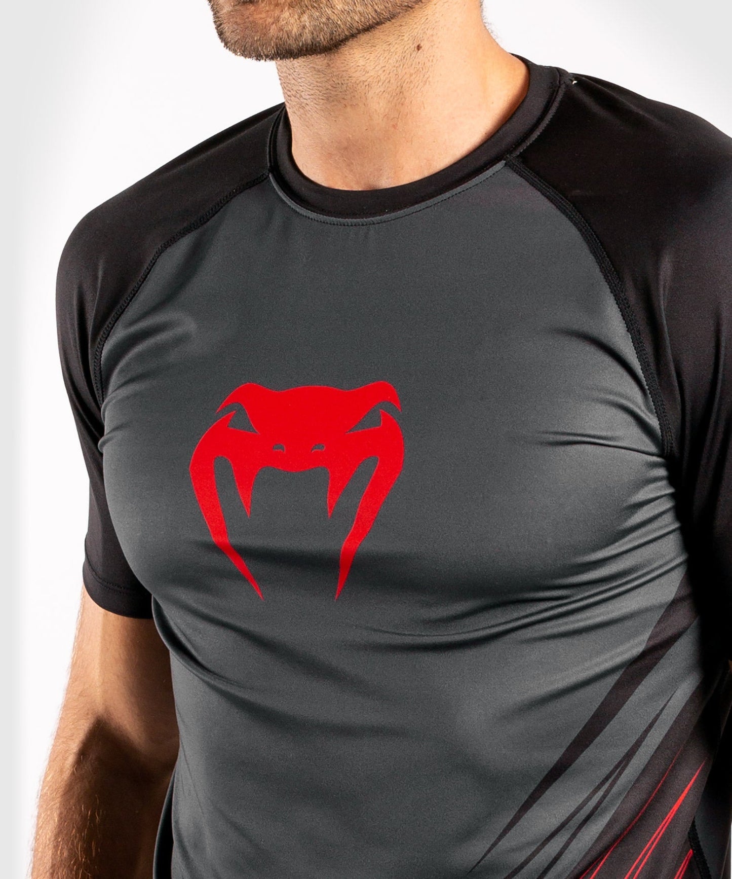 Venum Contender 5.0 Dry-Tech T-Shirt - Schwarz/Rot