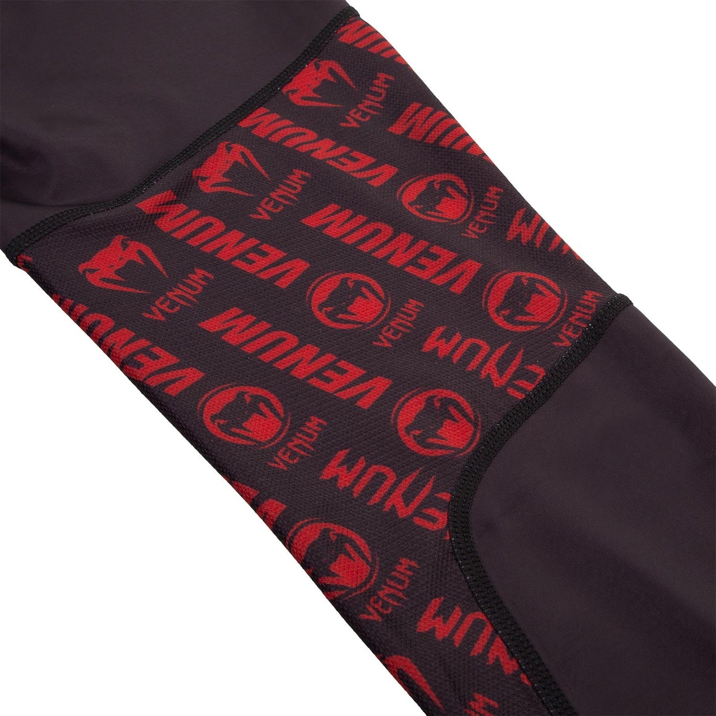 Venum Logos Kompressionshose - Schwarz/Rot
