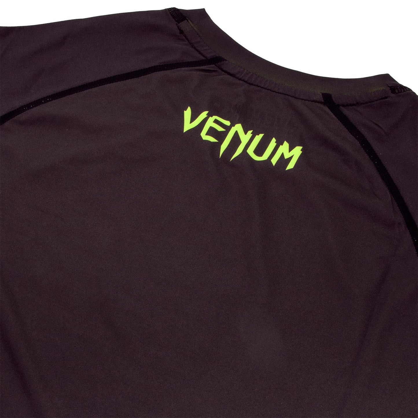 Venum Contender 3.0 Kompression T-Shirt - Kurzarm - Schwarz/Neongelb