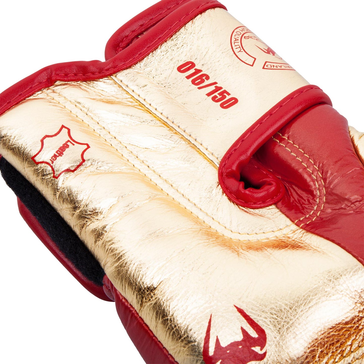 Venum Giant 3.0 Boxhandschuhe Blood & Gold - Limited Edition - Nappa-Leder