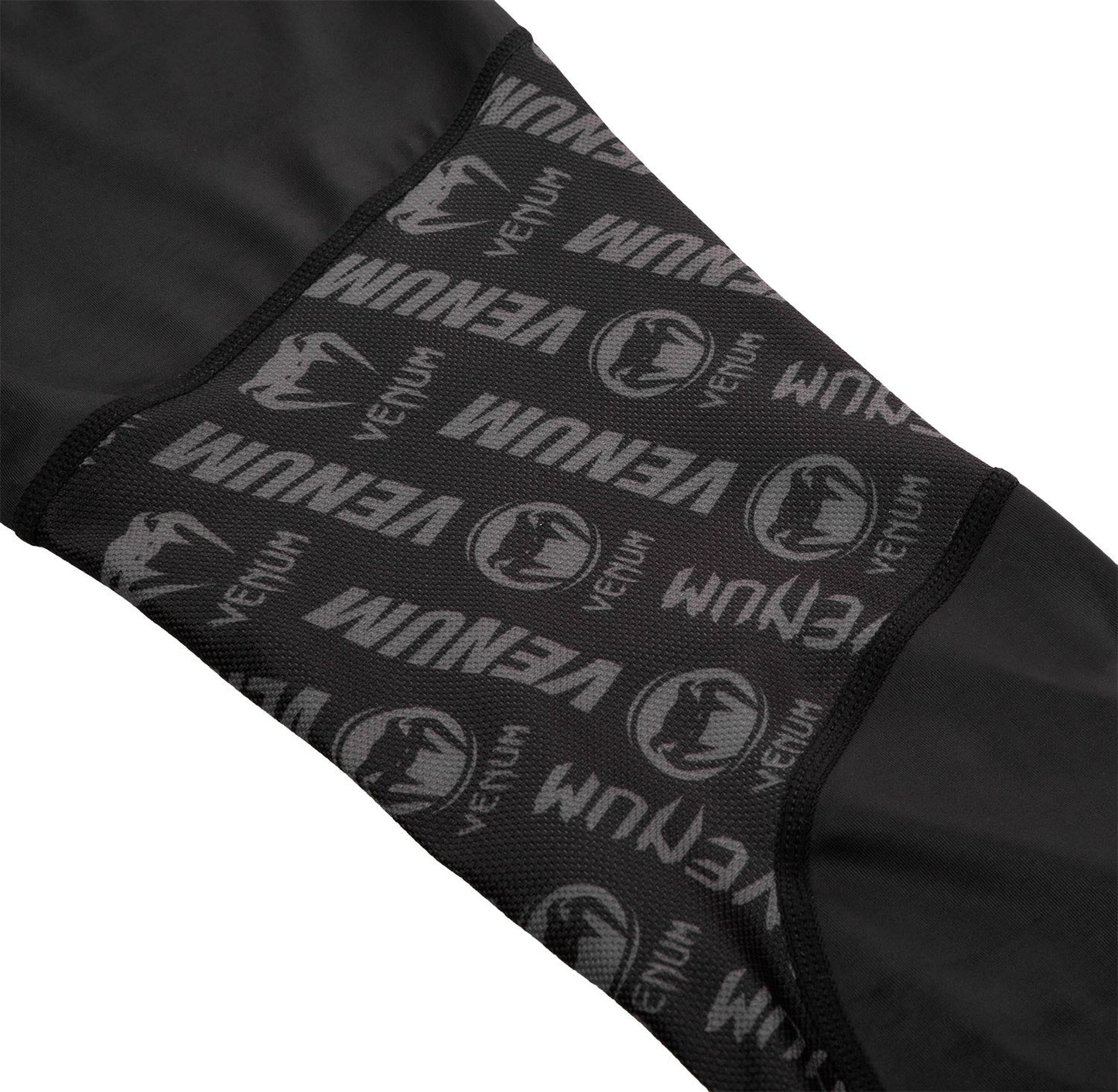 Venum Logos Kompressionshose - Schwarz/Neongelb
