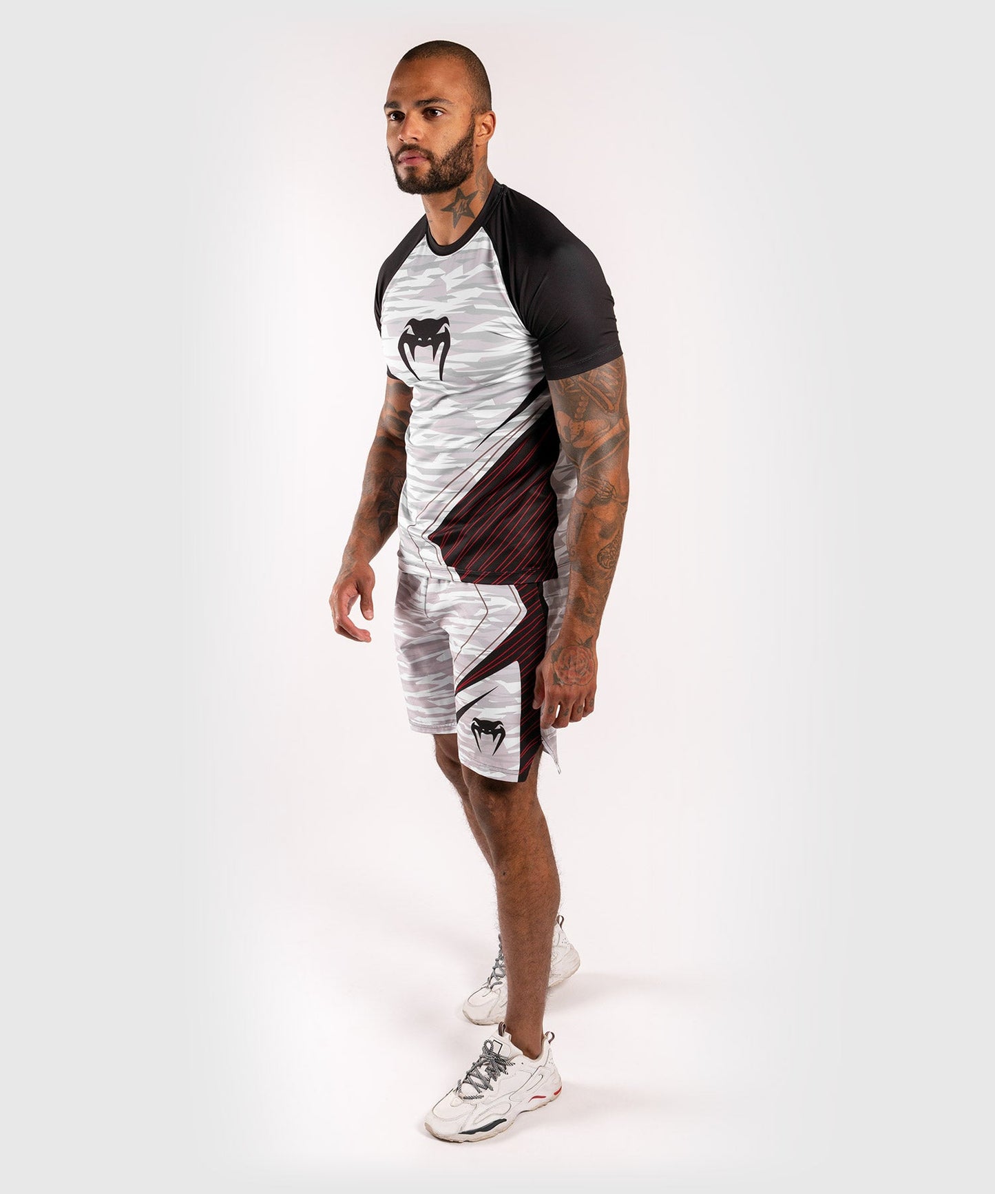 Venum Contender 5.0 Dry-Tech T-Shirt - White/Camo