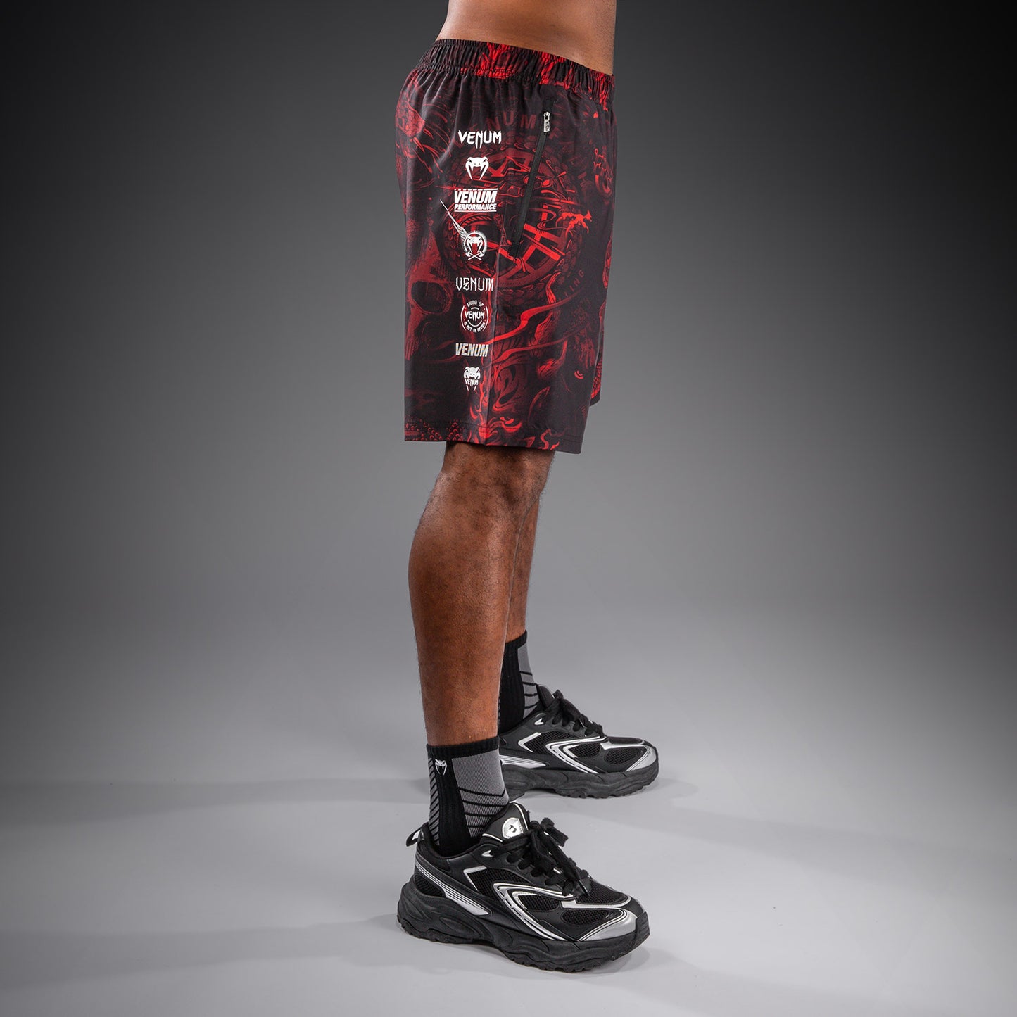 Venum 20th Anniversary Trainingsshorts - Schwarz/Rot