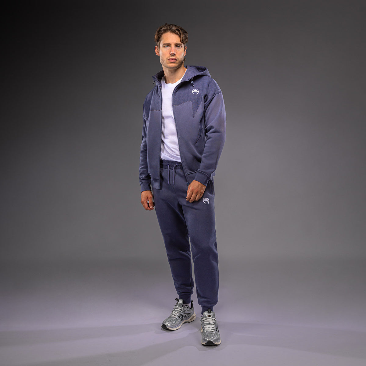 Venum Attack Fleece & Weave Trainingsjacke - Blau