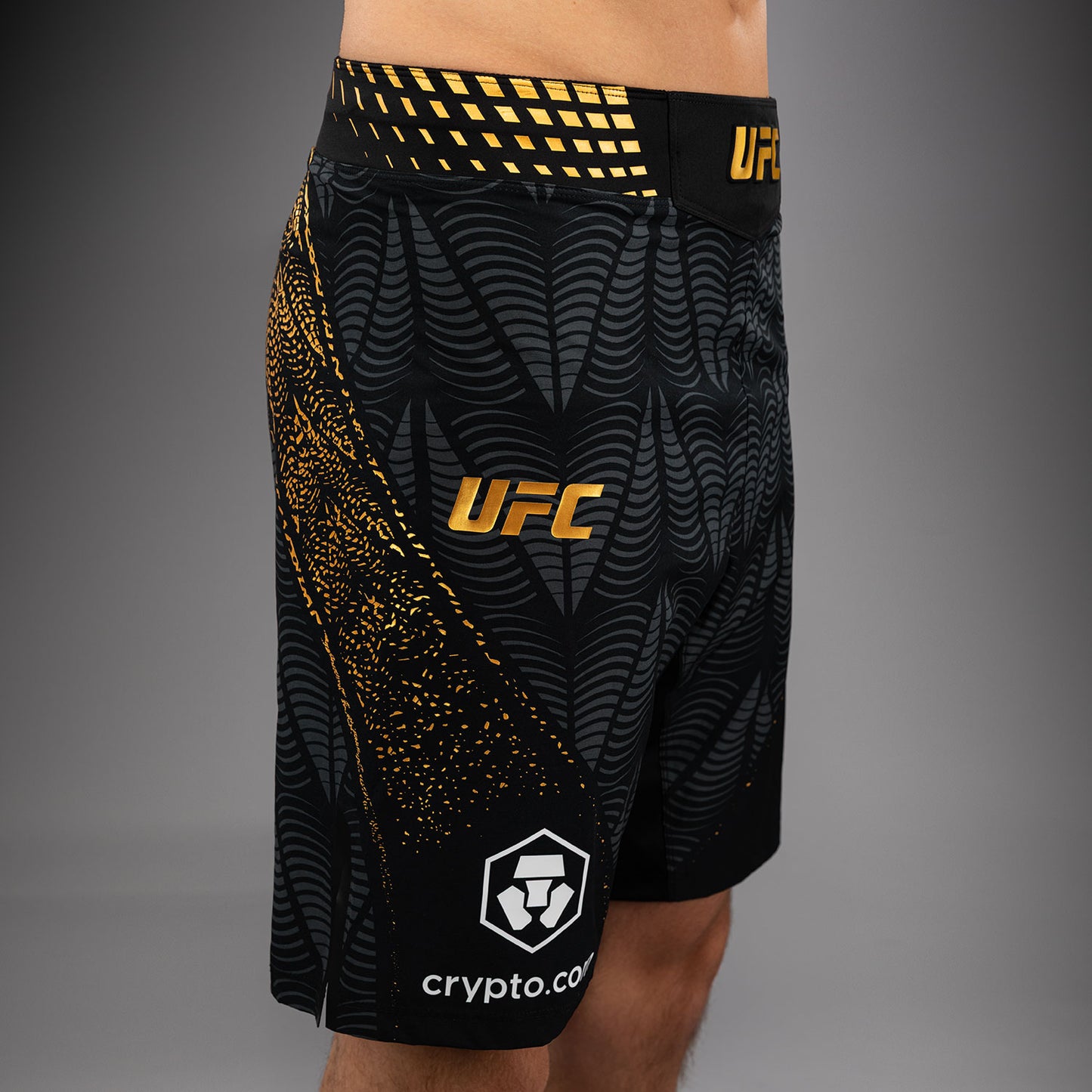 UFC Zenith by Venum Authentic Fight Night Lange Passform Fight Short Herren Personalisiert - Champion