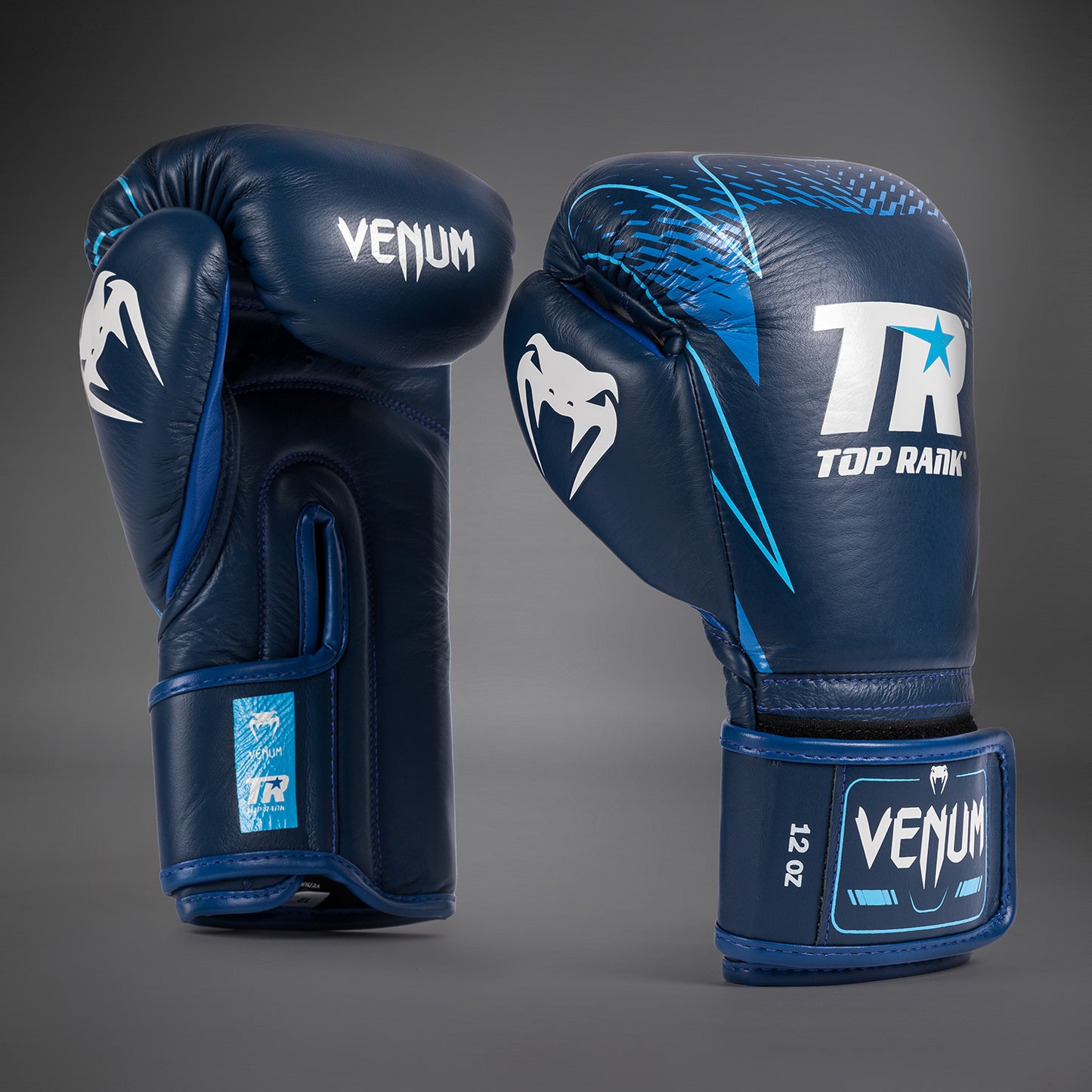Venum x Top Rank Original Hammer Boxhandschuhe - Marineblau