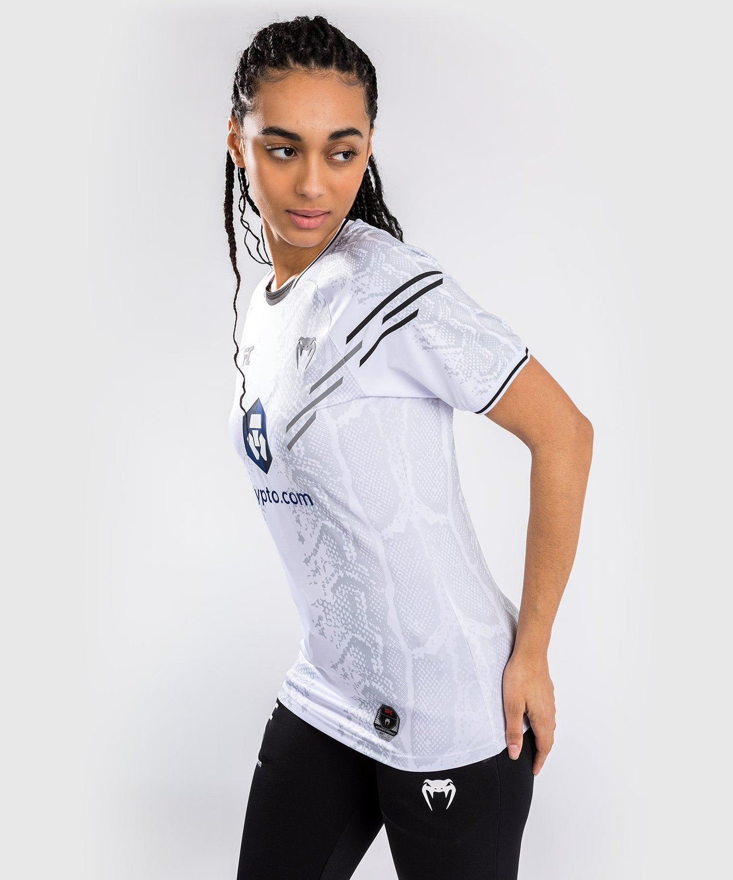 UFC Adrenaline by Venum Authentic Fight Night Walkout-Trikot für Frauen - Weiß